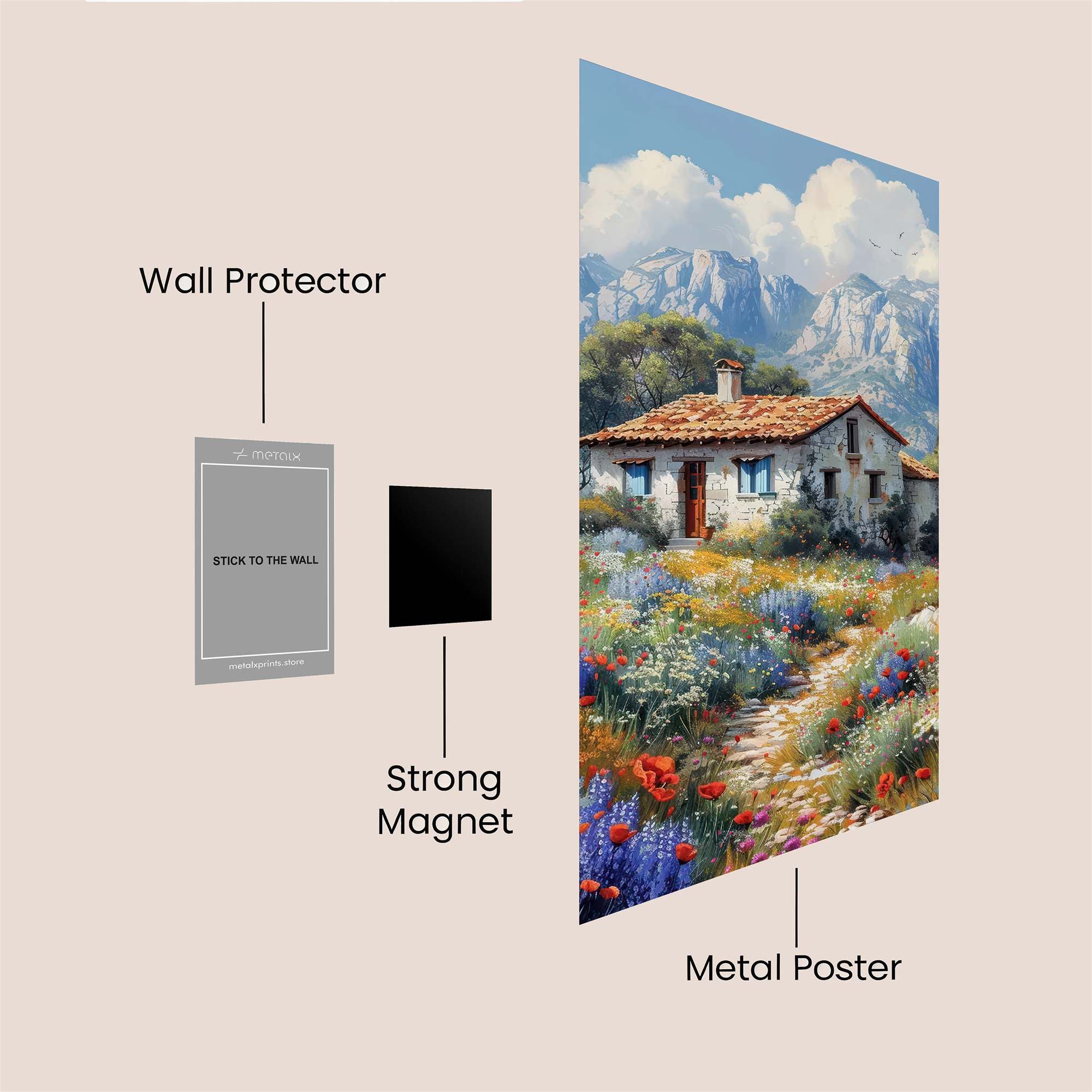 Alpine Serenity Safe Wall Magnetic / M