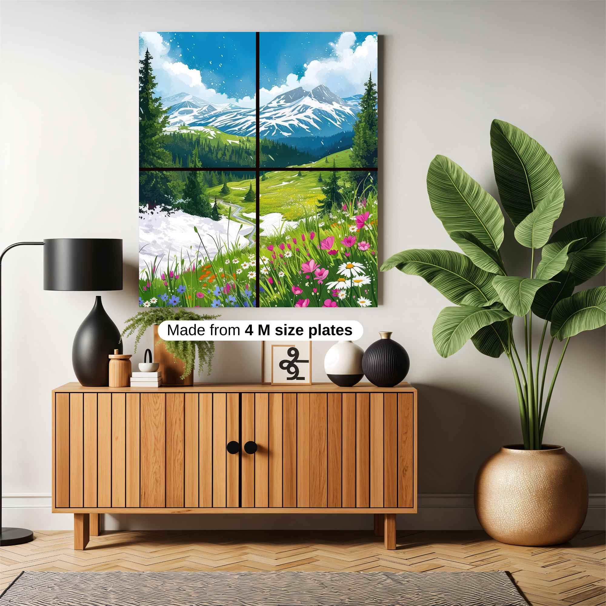 Alpine Bliss Safe Wall Magnetic / M