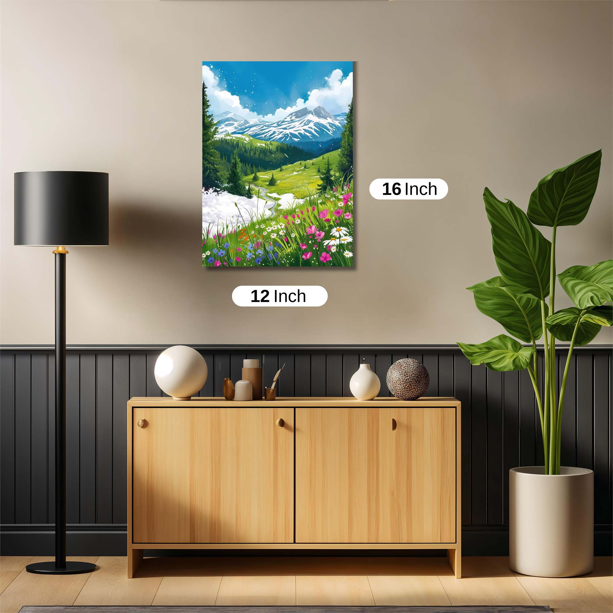 Alpine Bliss Safe Wall Magnetic / M