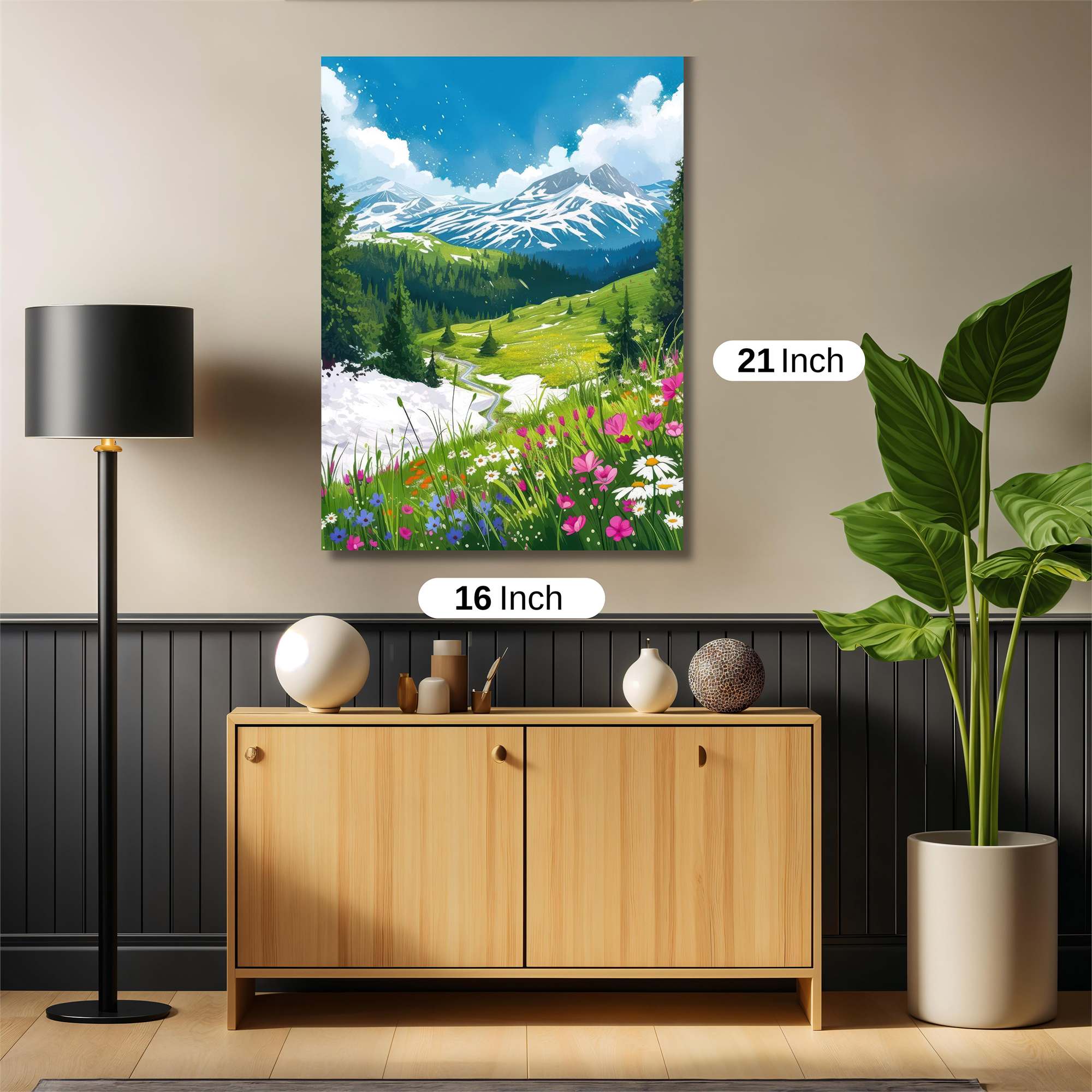 Alpine Bliss Safe Wall Magnetic / M