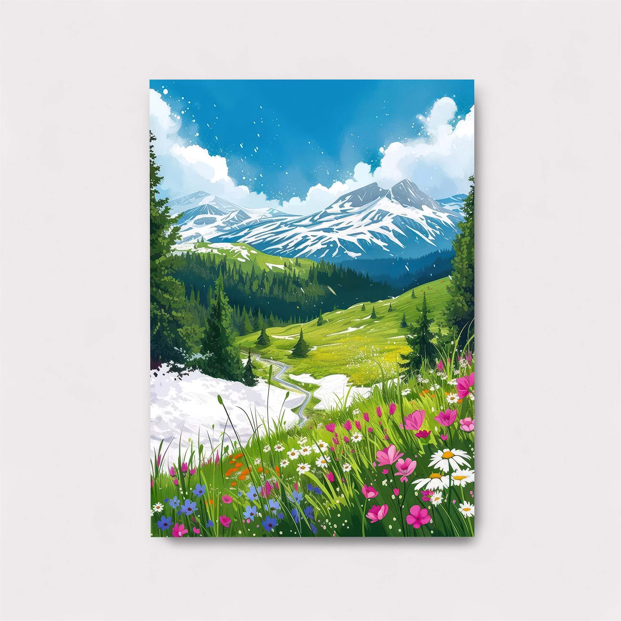 Alpine Bliss Safe Wall Magnetic / M