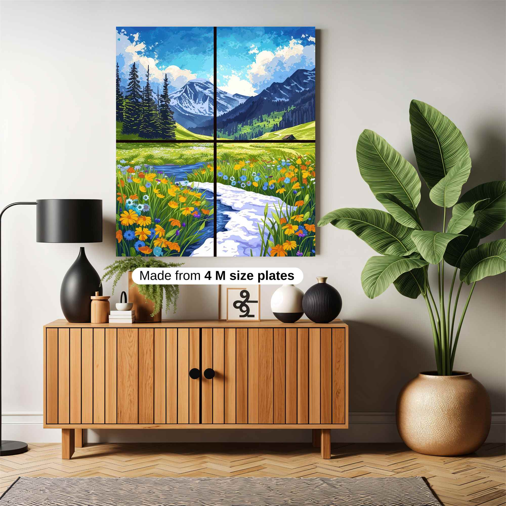 Alpine Bliss Safe Wall Magnetic / M