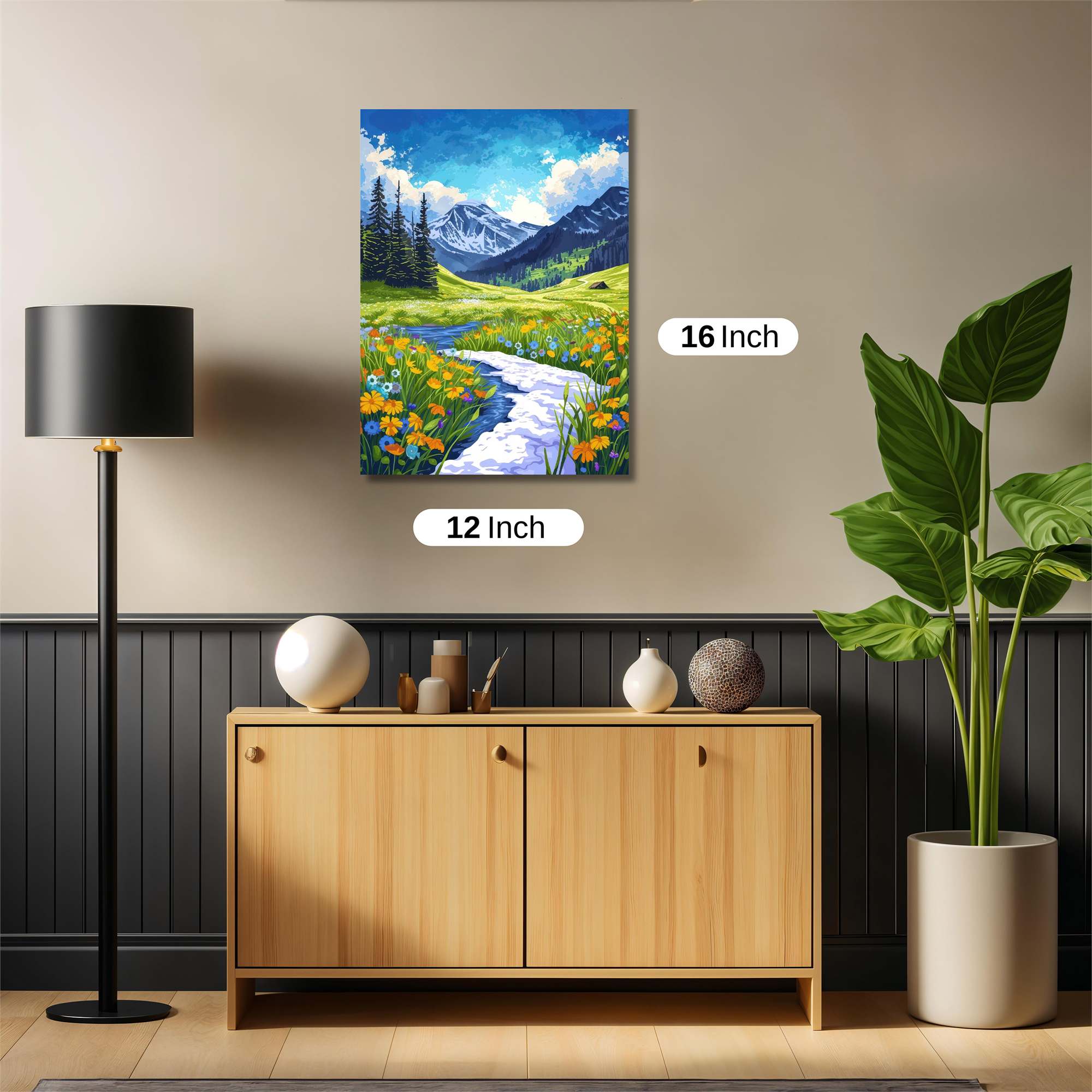 Alpine Bliss Safe Wall Magnetic / M