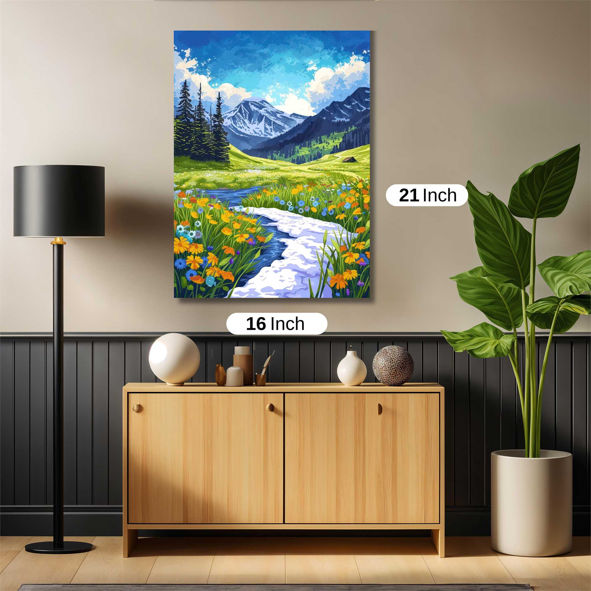 Alpine Bliss Safe Wall Magnetic / M