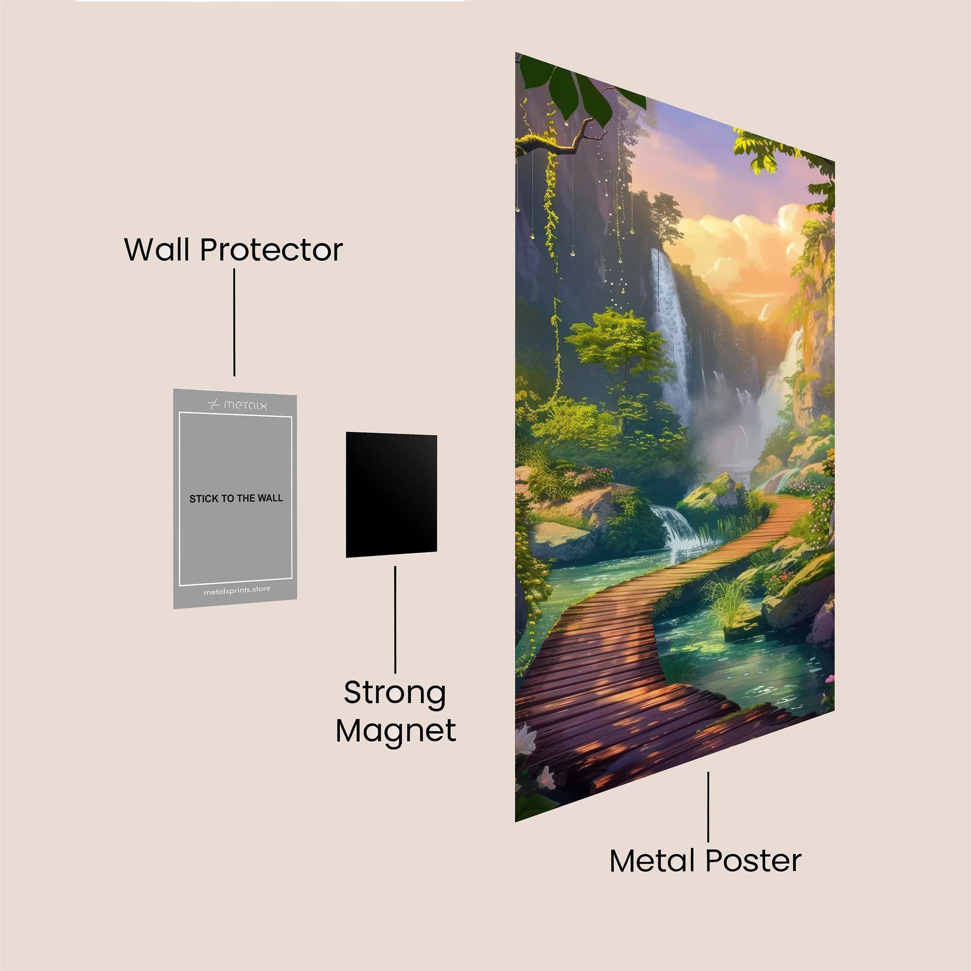 Fairyland Bliss Safe Wall Magnetic / M