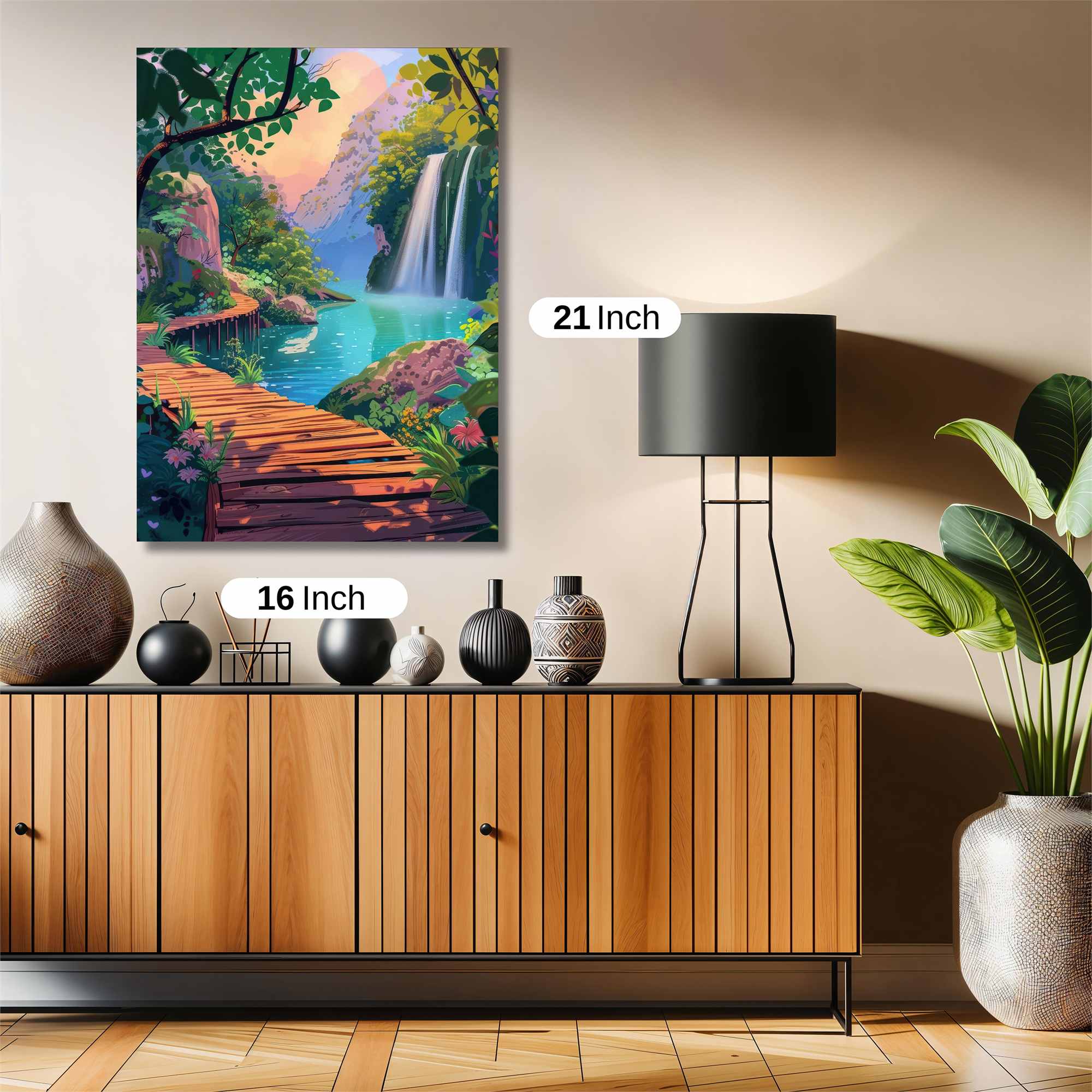 Serenity Falls Safe Wall Magnetic / M