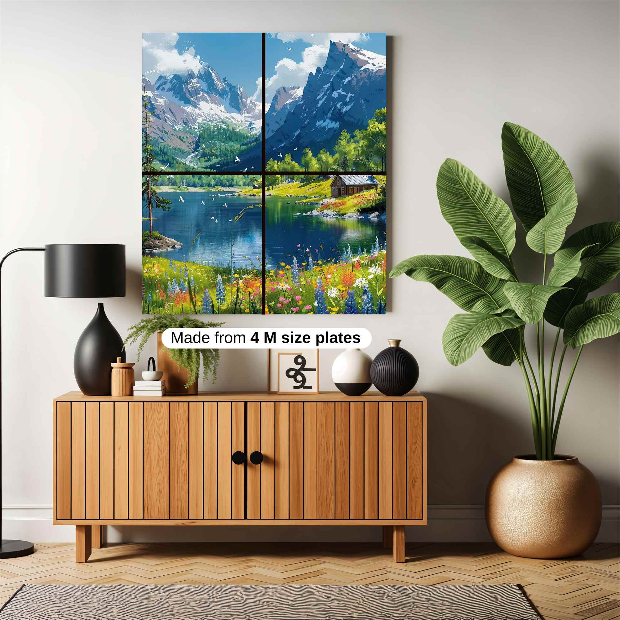Alpine Bliss Safe Wall Magnetic / M