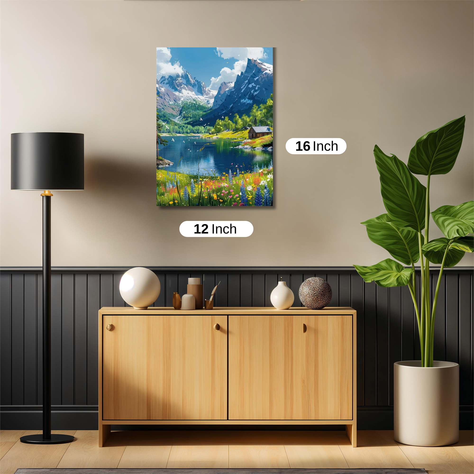 Alpine Bliss Safe Wall Magnetic / M