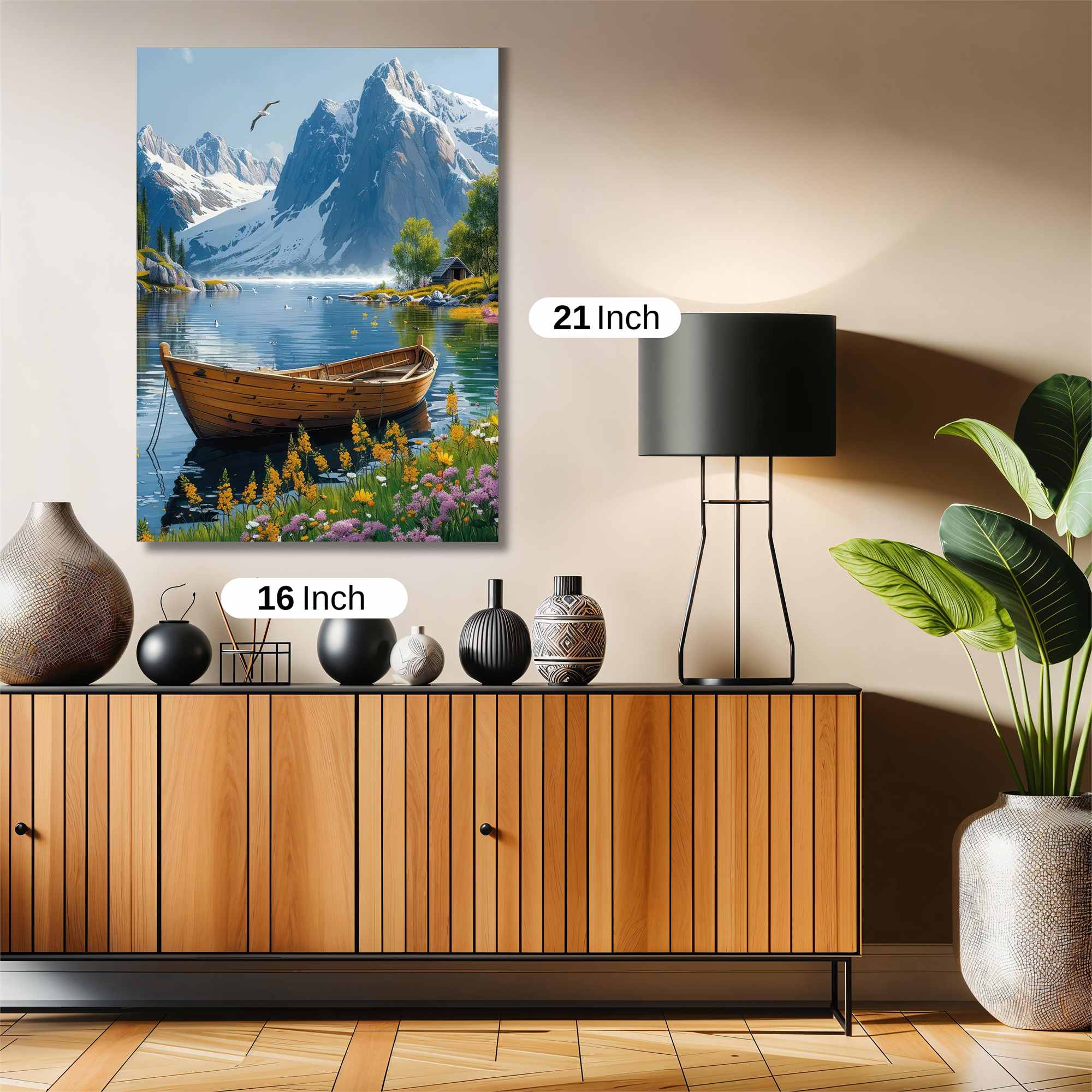 Mountain Serenity Safe Wall Magnetic / M