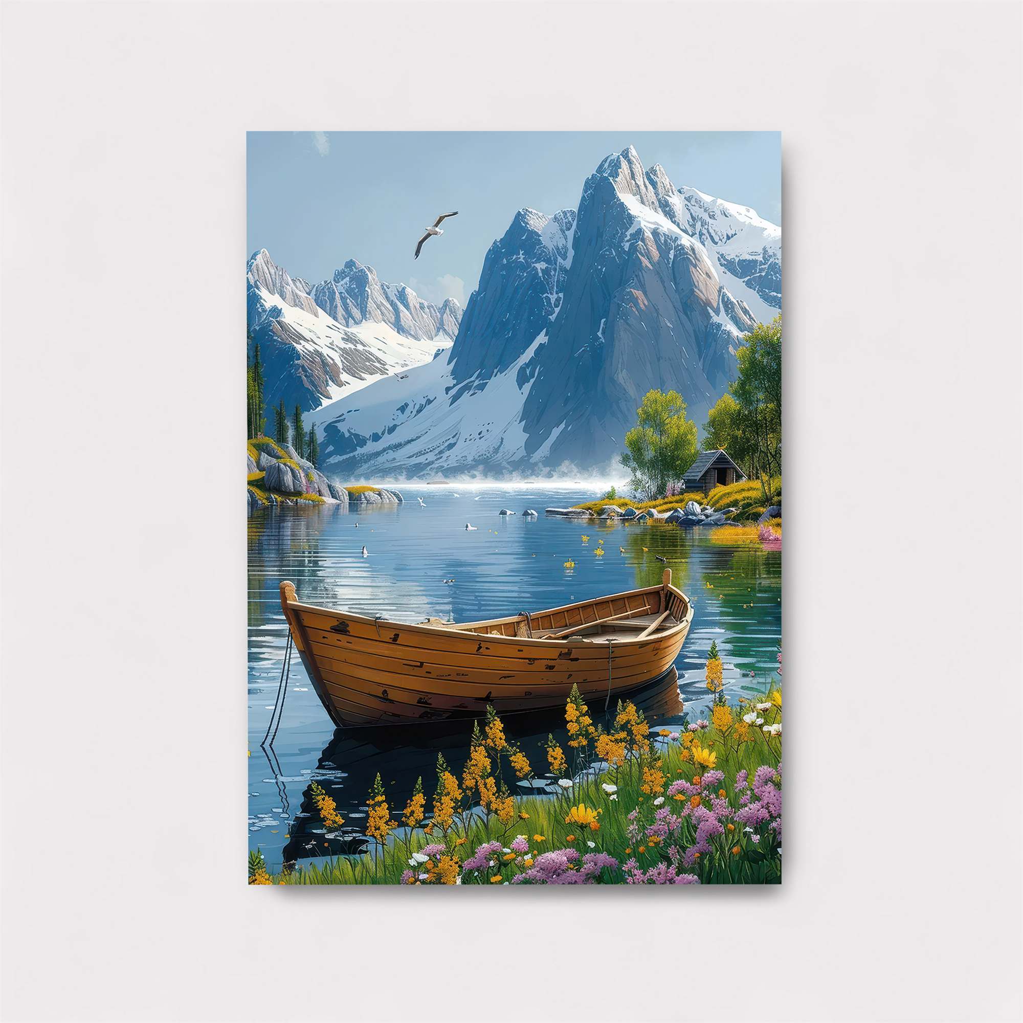 Mountain Serenity Safe Wall Magnetic / M