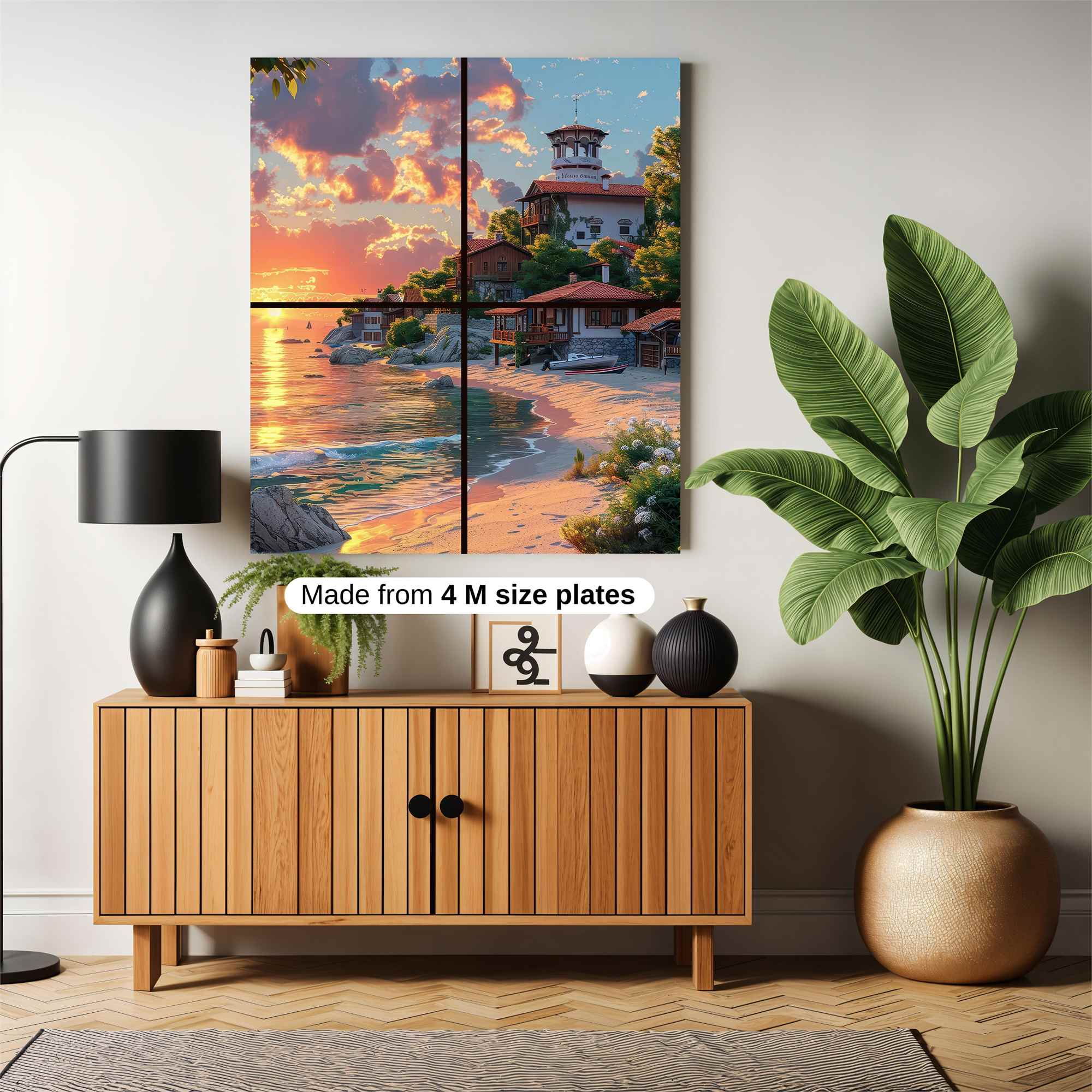 Sunset Serenity Safe Wall Magnetic / M