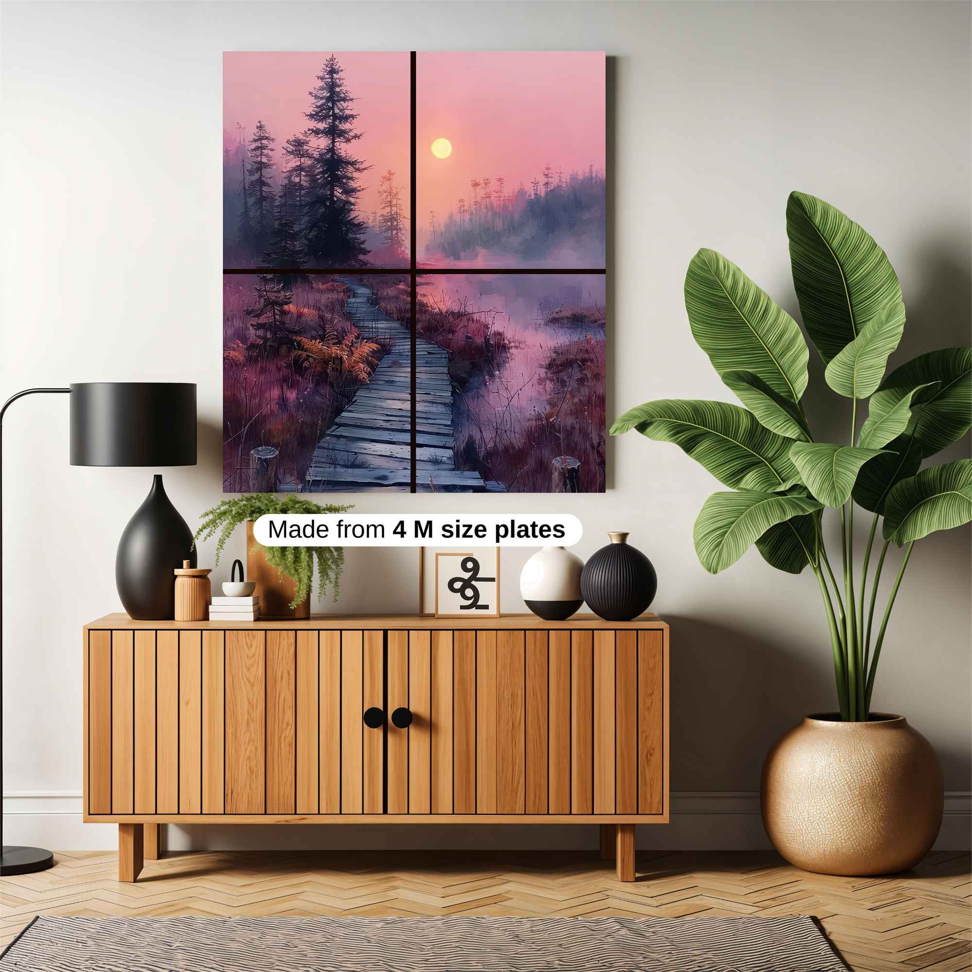 Sunset Serenity Safe Wall Magnetic / M