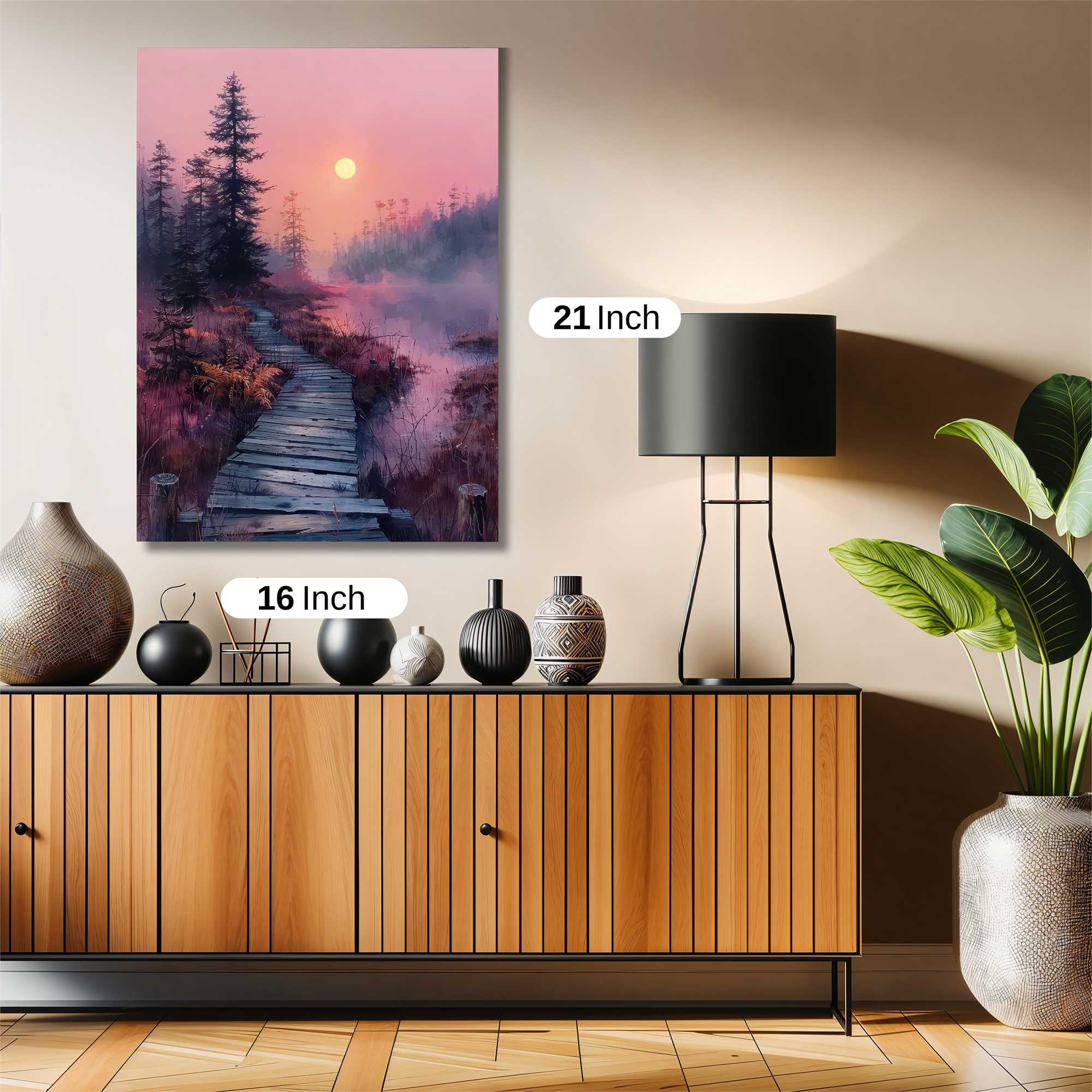 Sunset Serenity Safe Wall Magnetic / M