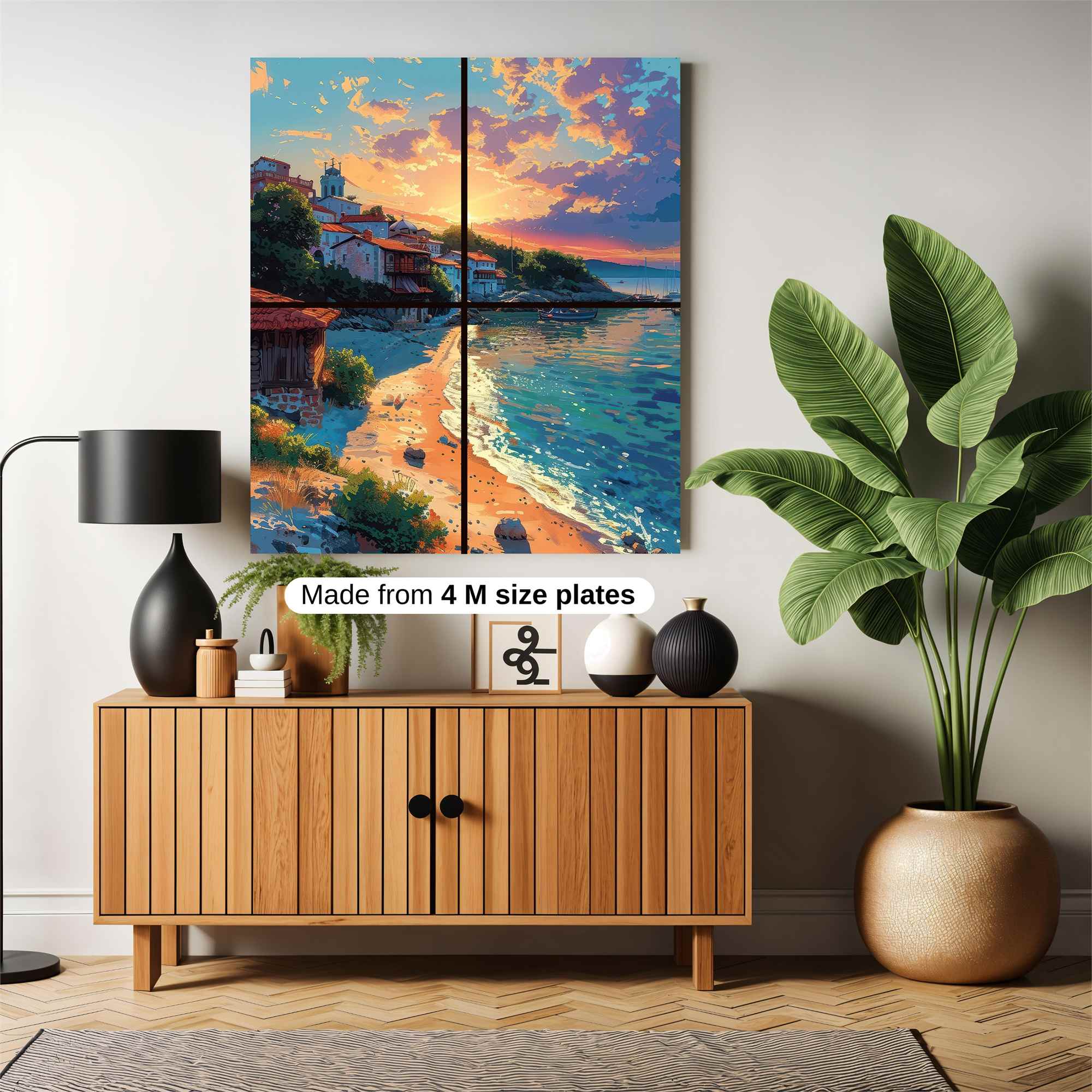Sunset Serenity Safe Wall Magnetic / M