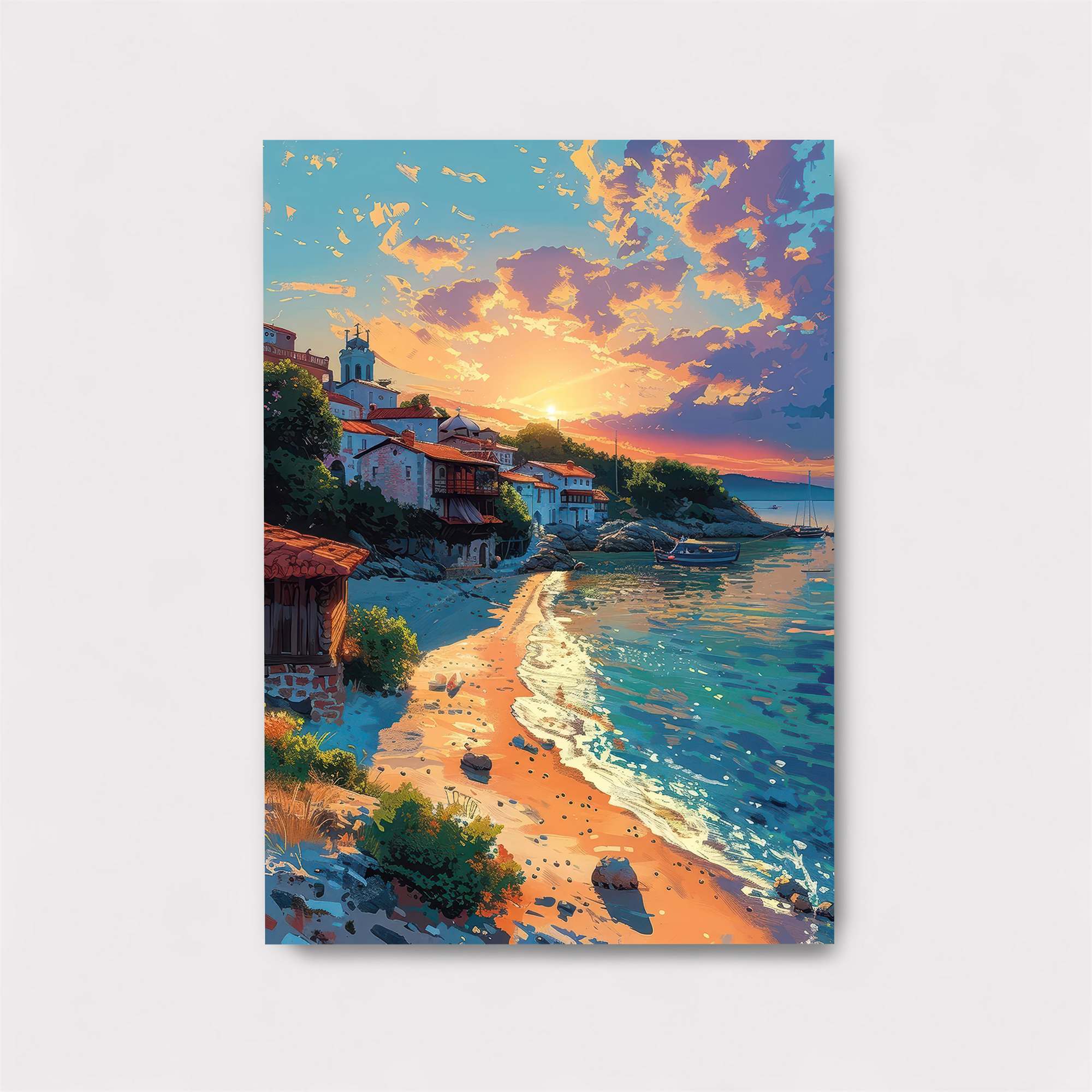 Sunset Serenity Safe Wall Magnetic / M