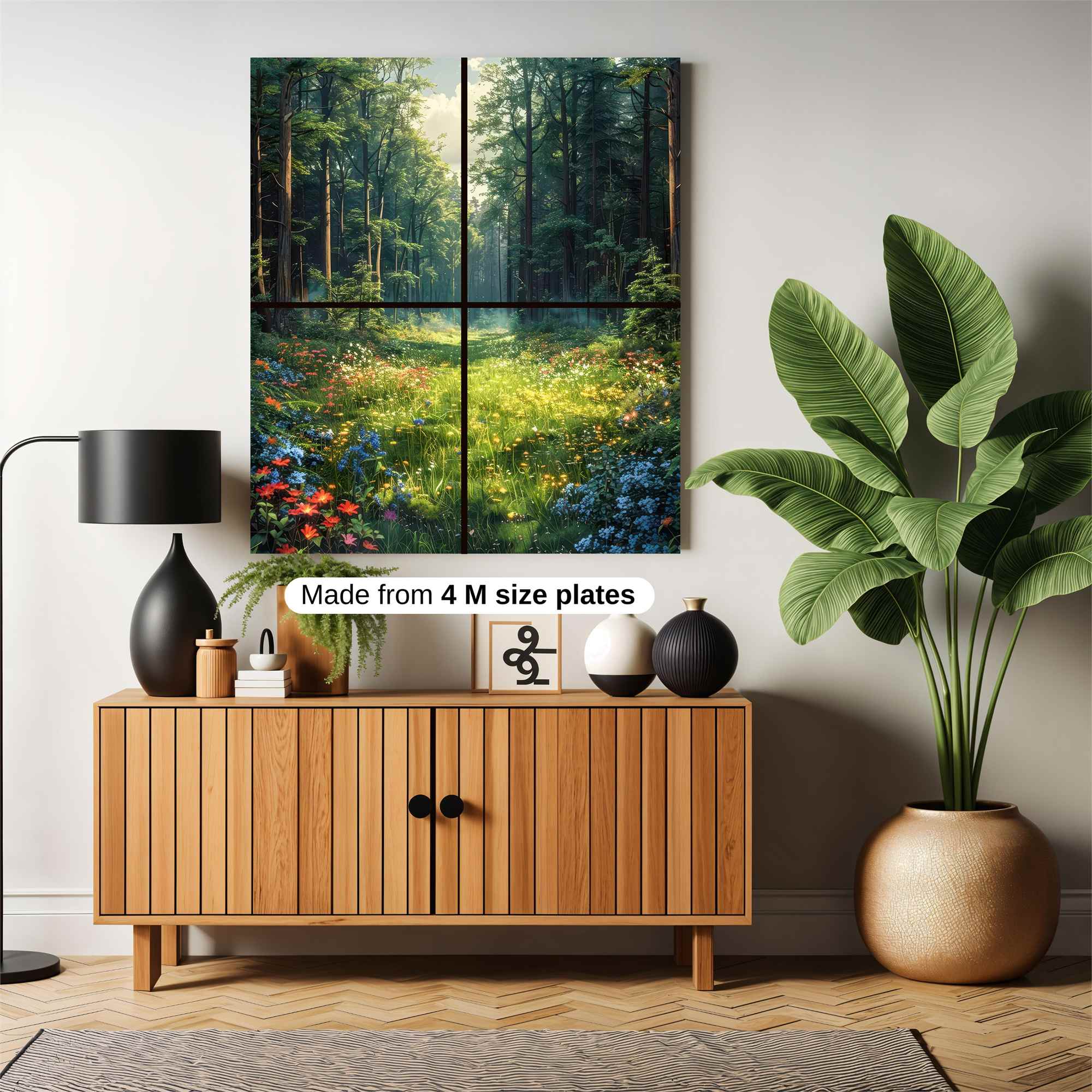 Forest Serenity Safe Wall Magnetic / M