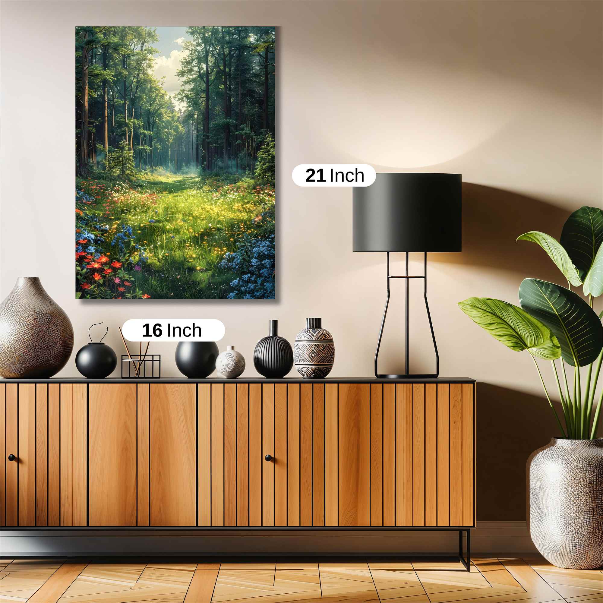 Forest Serenity Safe Wall Magnetic / M