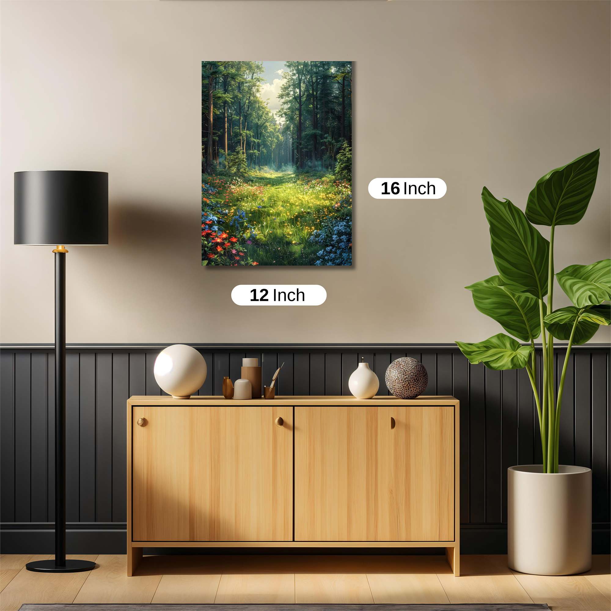 Forest Serenity Safe Wall Magnetic / M