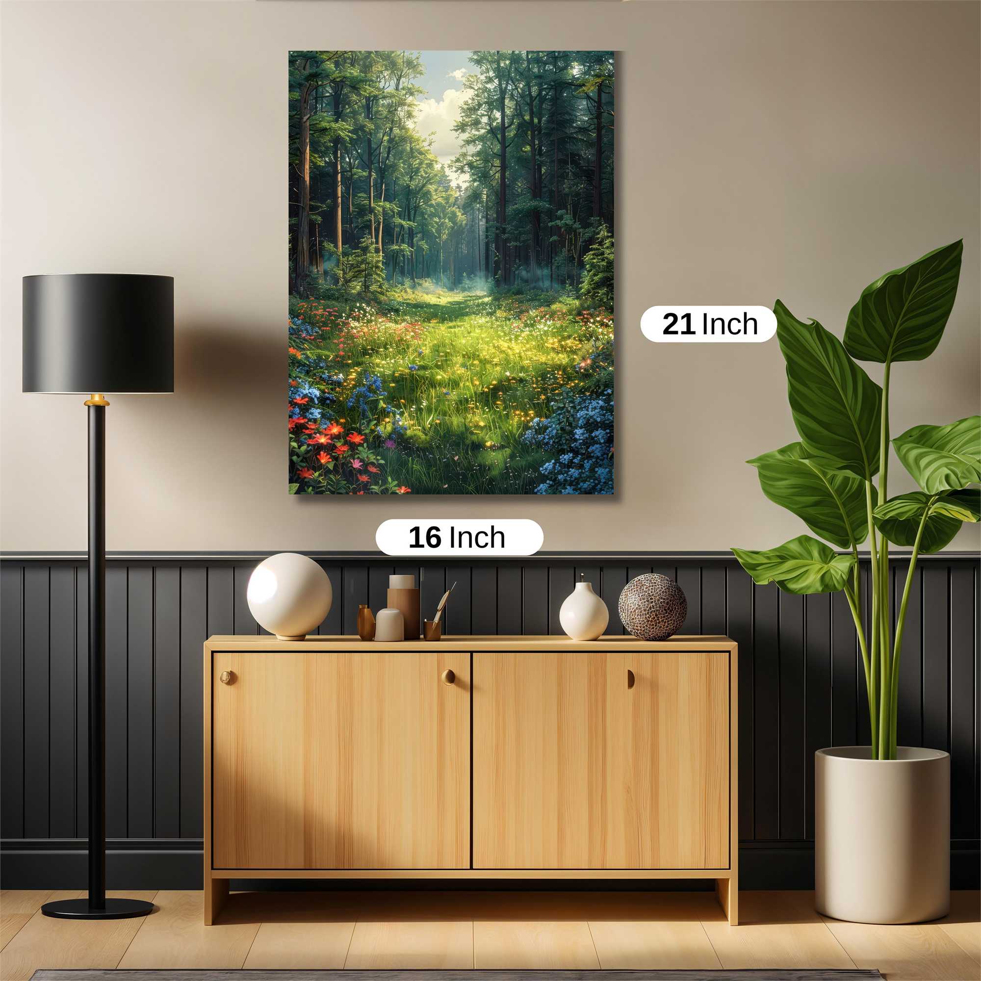 Forest Serenity Safe Wall Magnetic / M