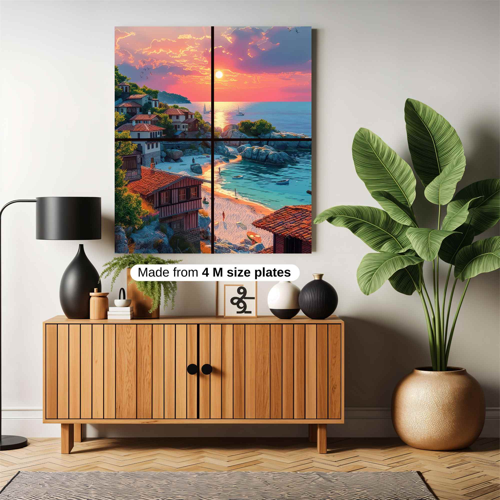 Sunset Serenity Safe Wall Magnetic / M