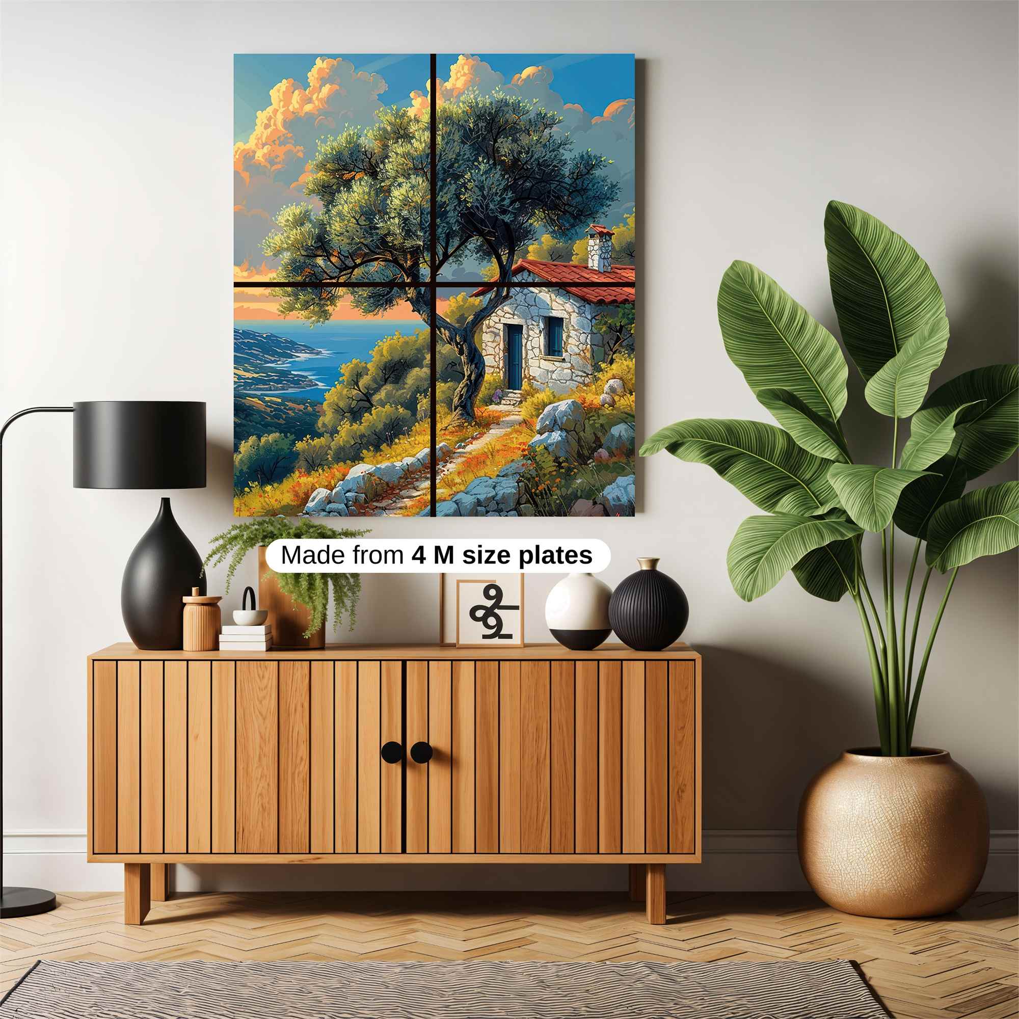 Cottage Serenity Safe Wall Magnetic / M