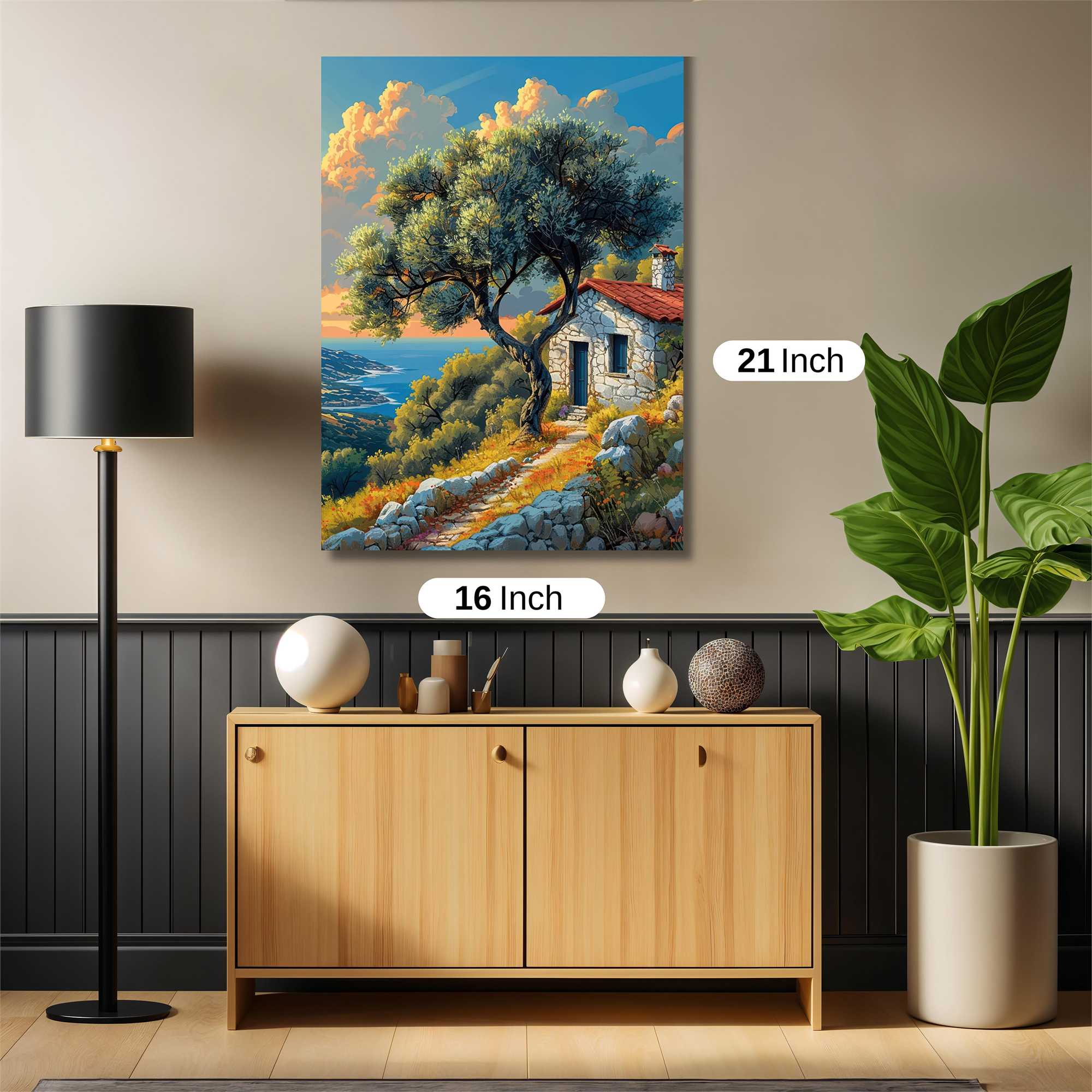 Cottage Serenity Safe Wall Magnetic / M