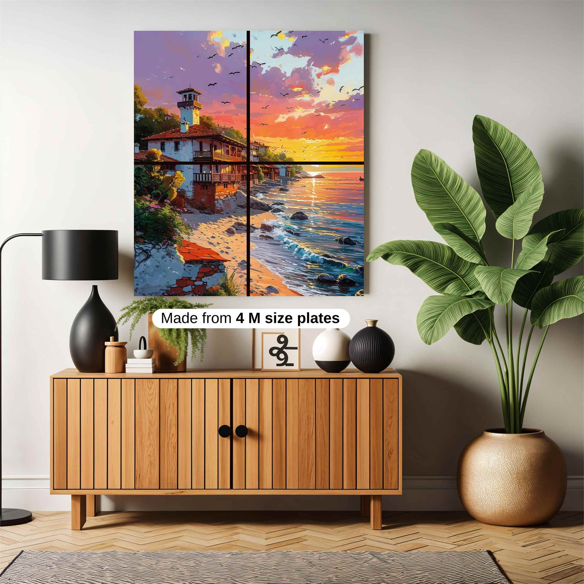Sunset Serenity Safe Wall Magnetic / M