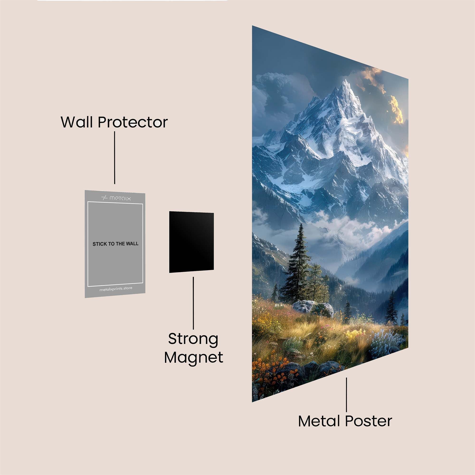 Everest Majestic Safe Wall Magnetic / M