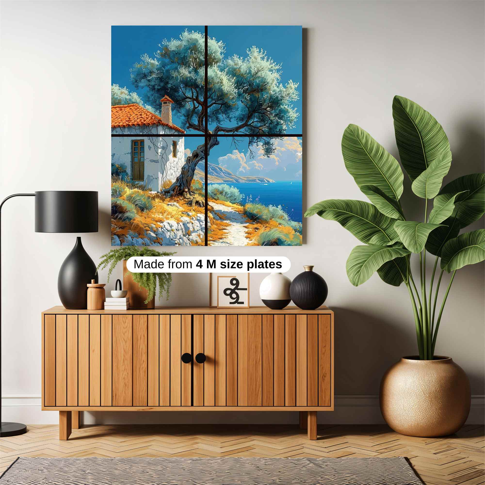 Cottage Serenity Safe Wall Magnetic / M