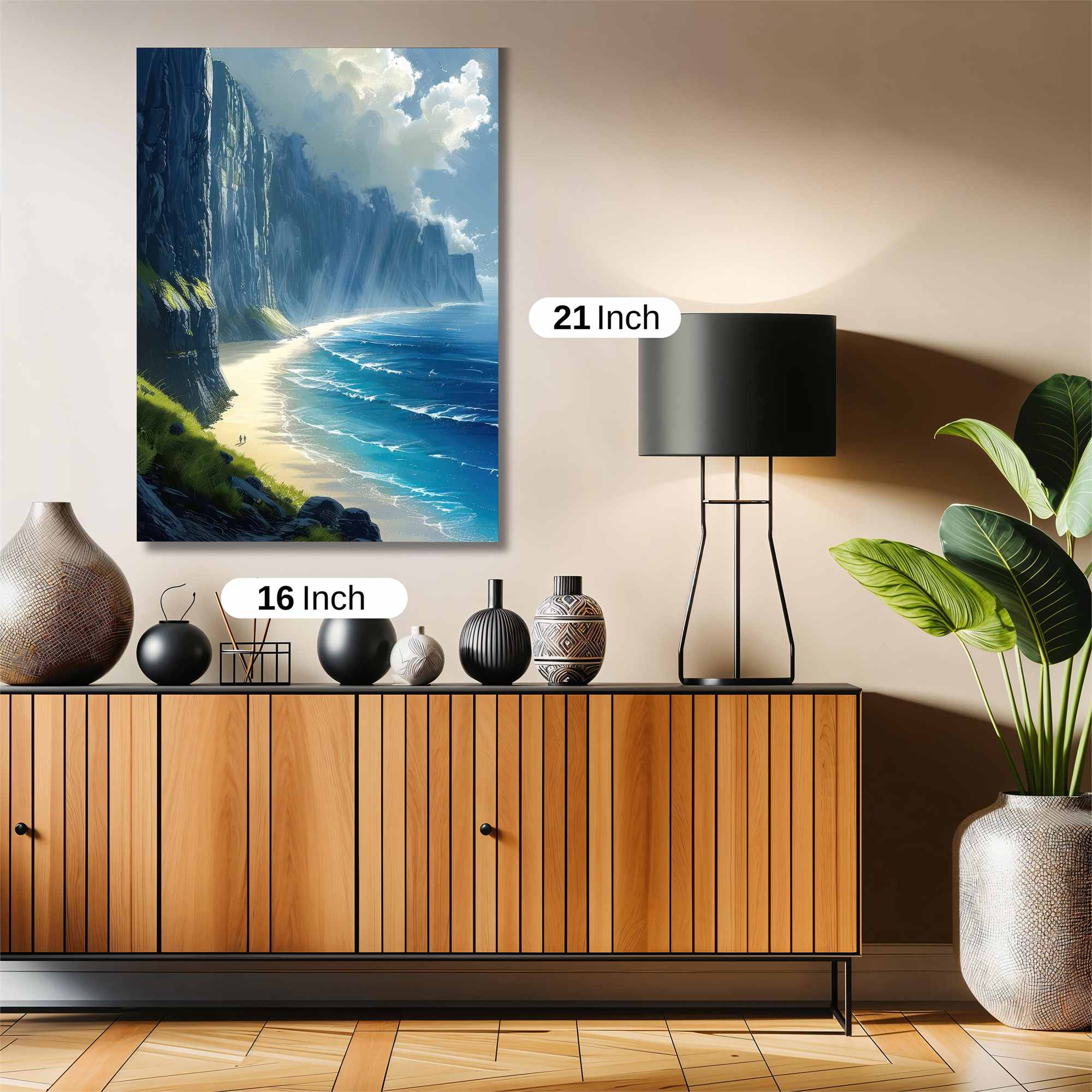 Cliffside Serenity Safe Wall Magnetic / M