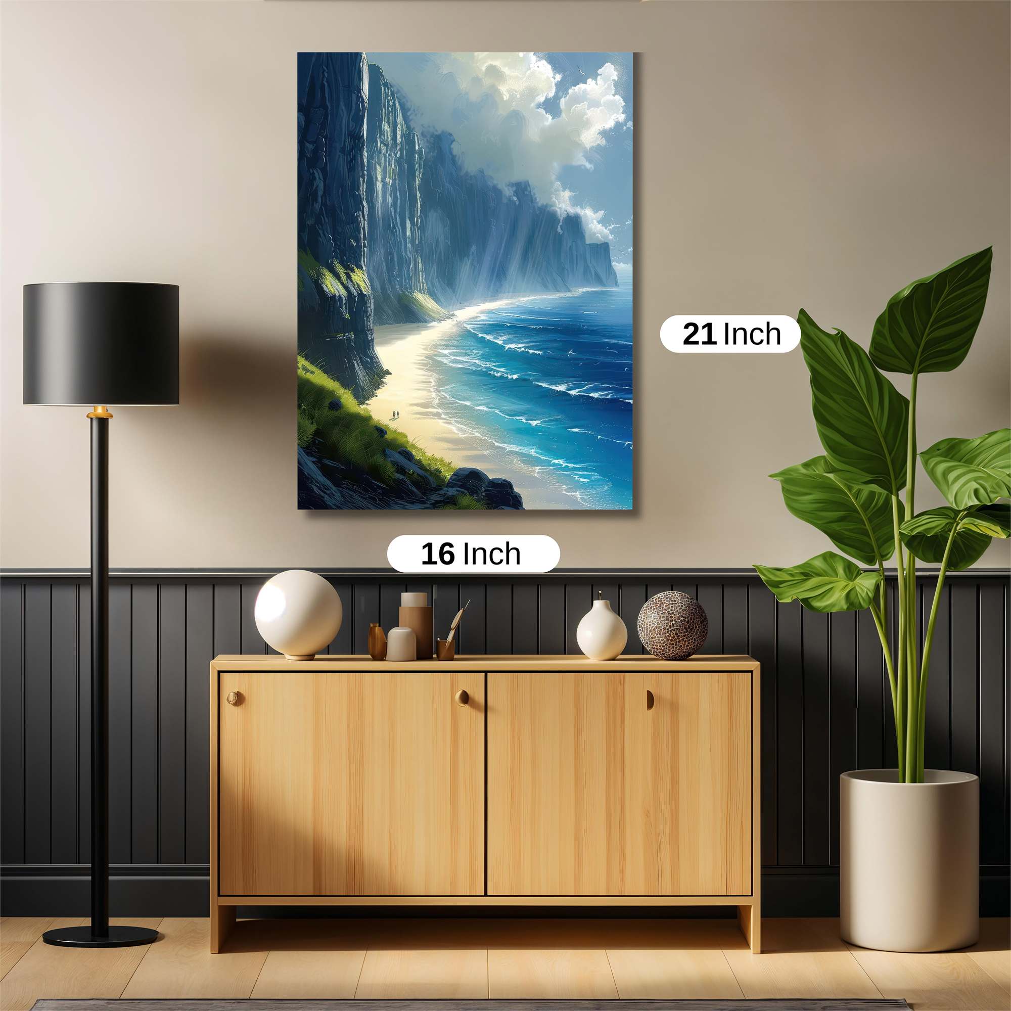 Cliffside Serenity Safe Wall Magnetic / M