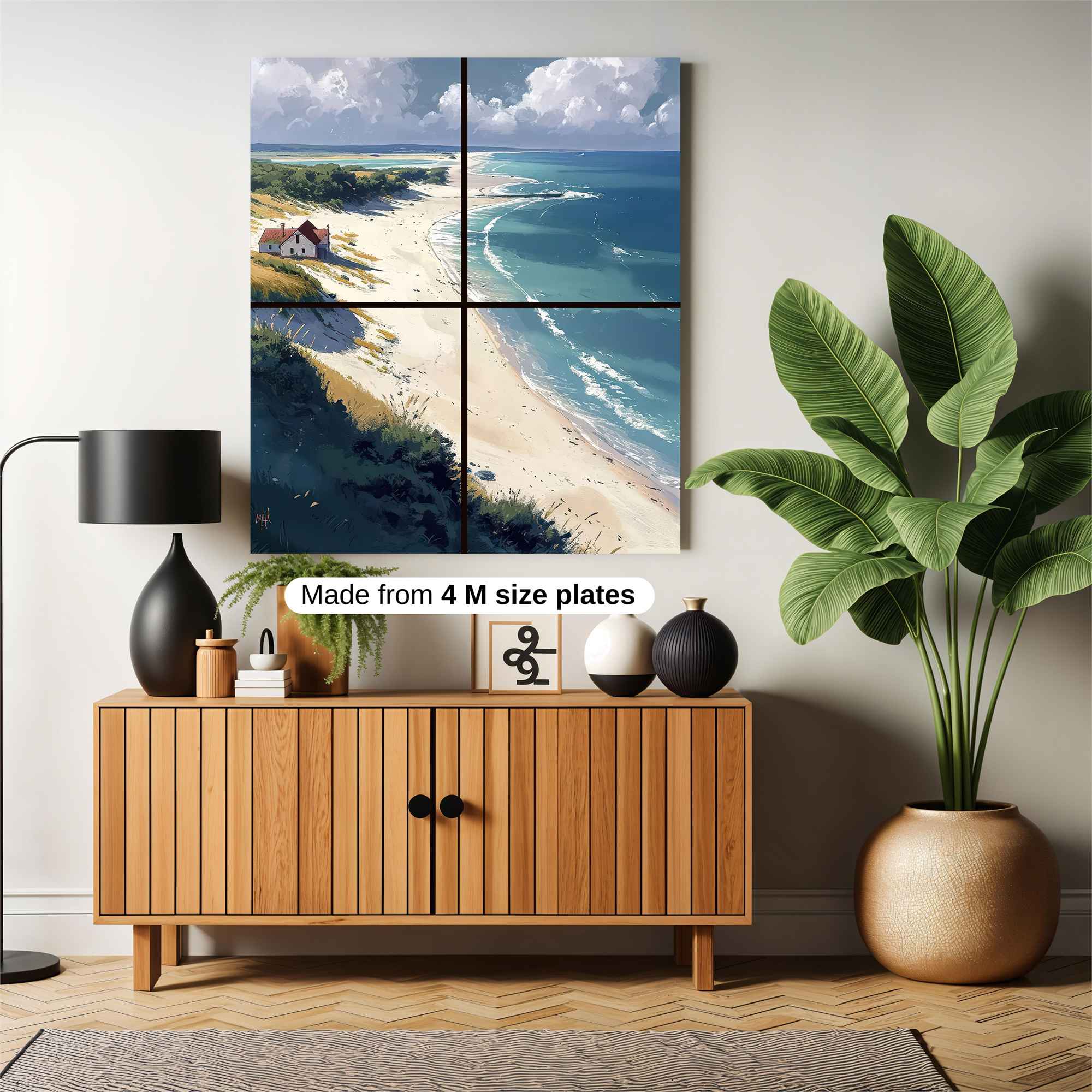 Beach Serenity Safe Wall Magnetic / M