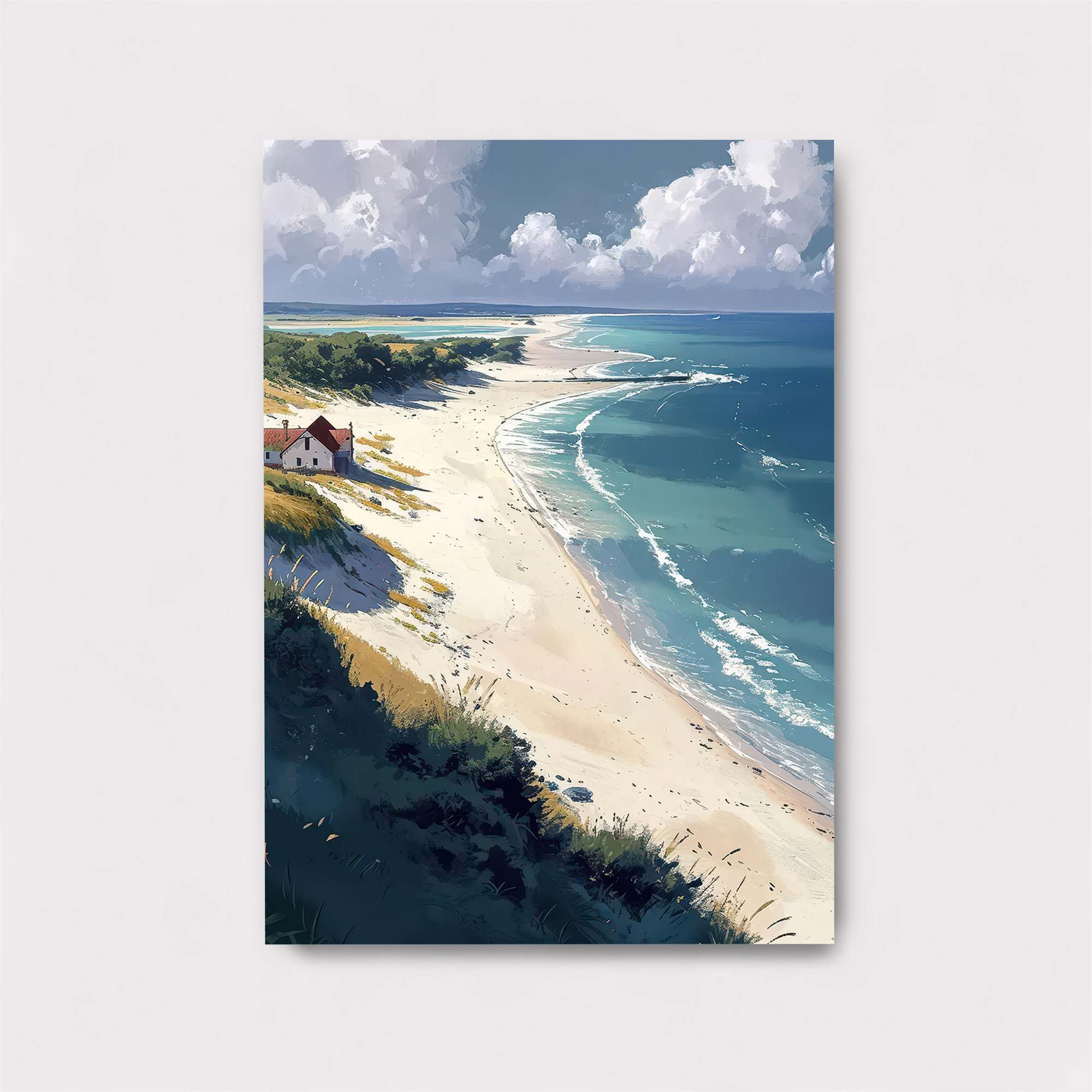 Beach Serenity Safe Wall Magnetic / M