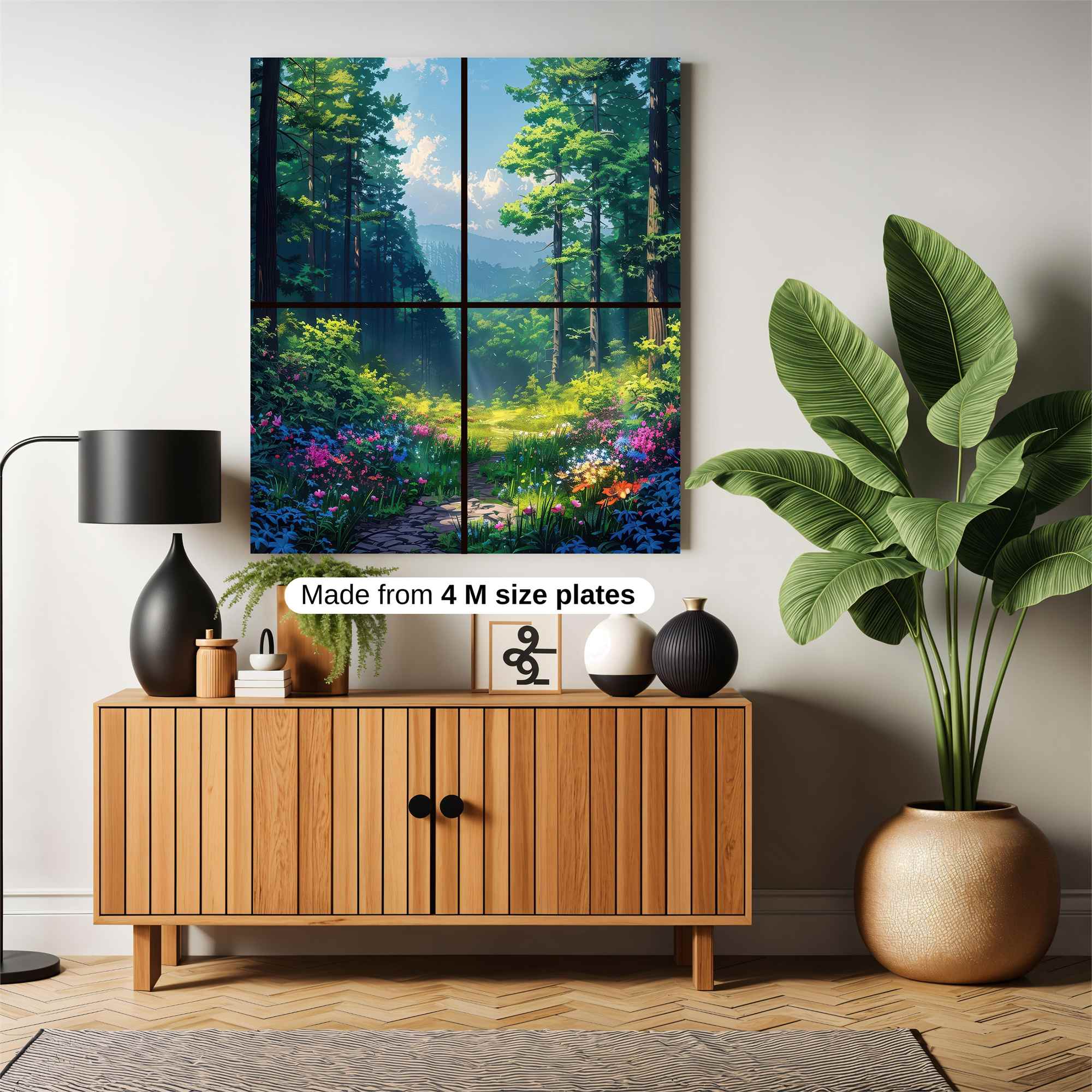 Forest Serenity Safe Wall Magnetic / M
