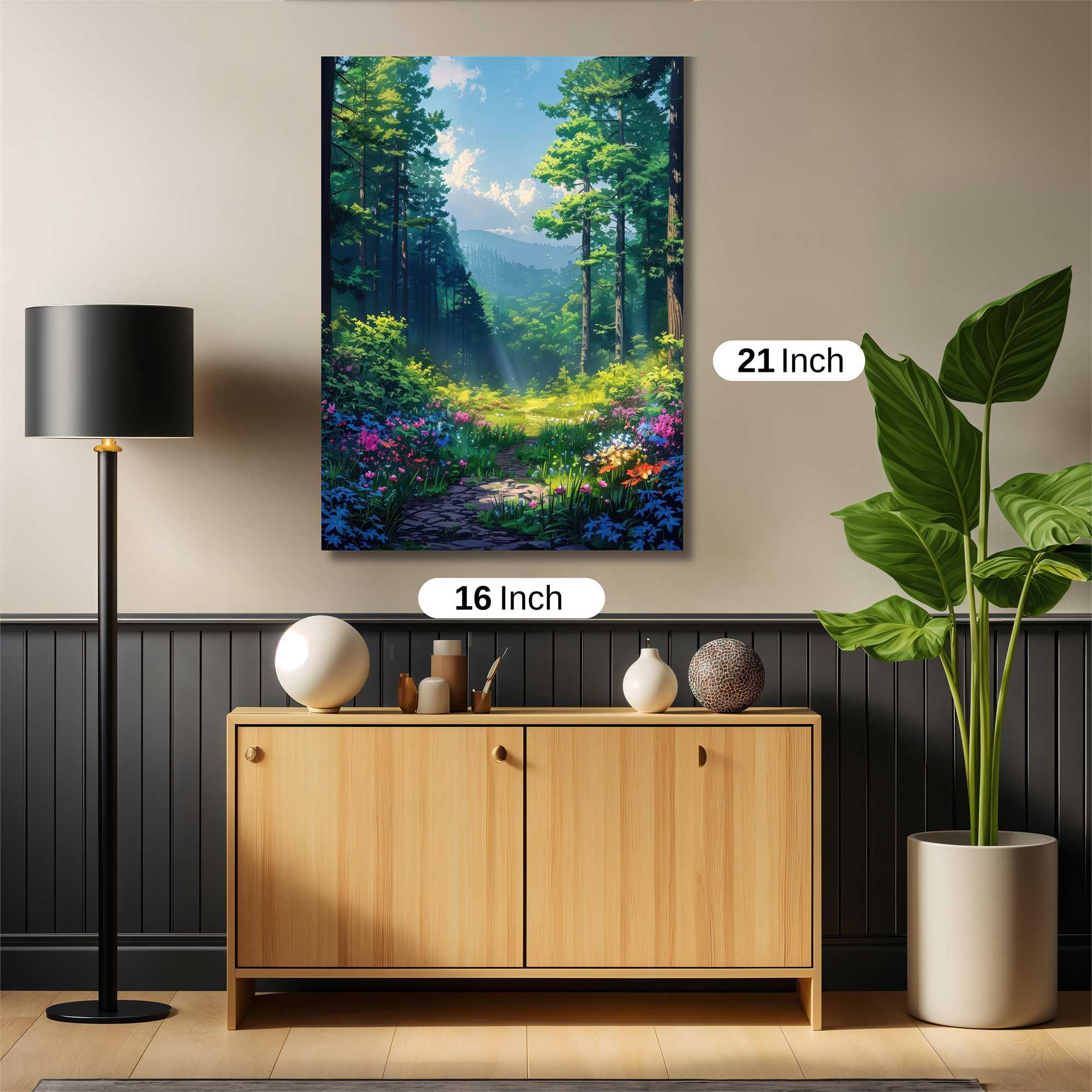 Forest Serenity Safe Wall Magnetic / M