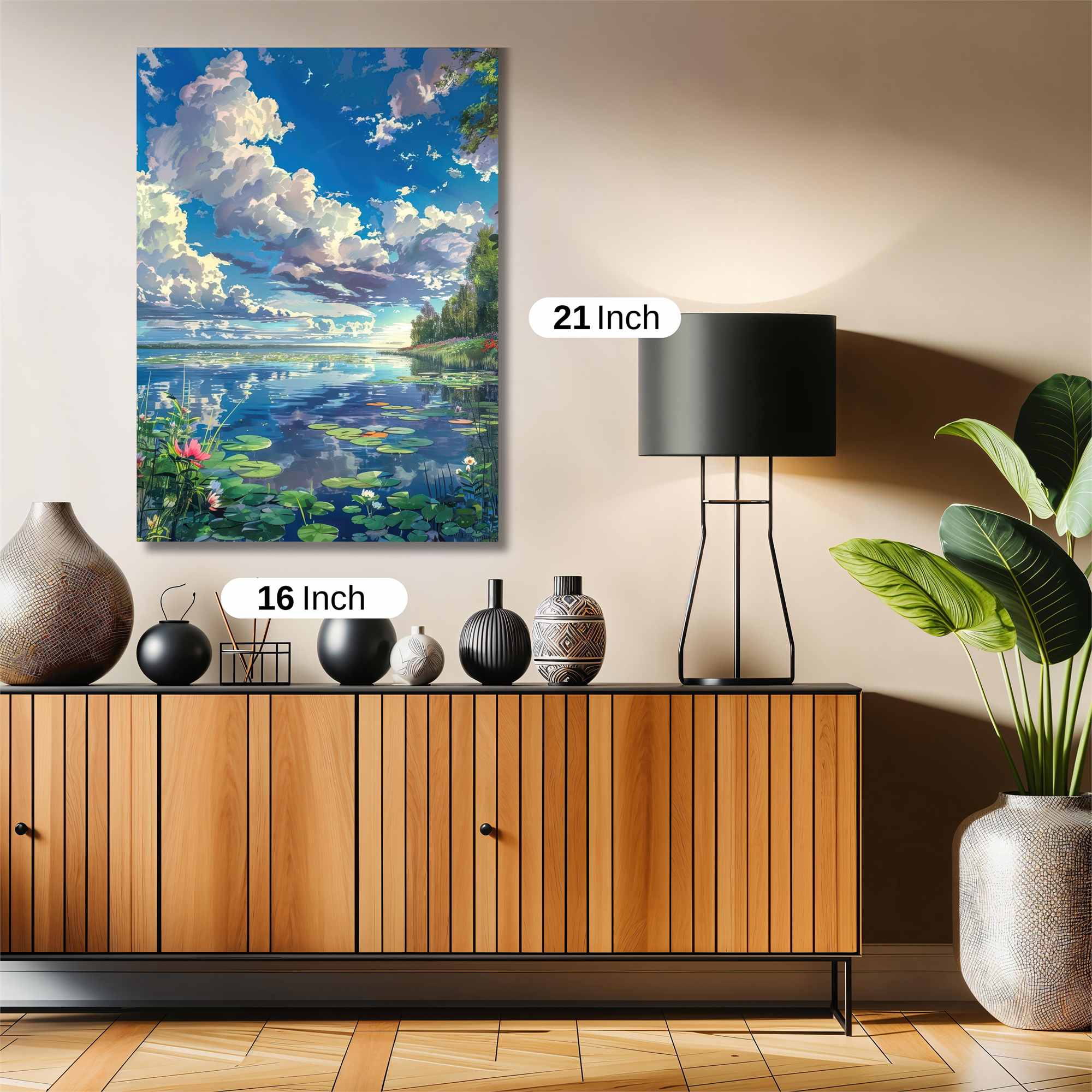 Sky Serenity Safe Wall Magnetic / M