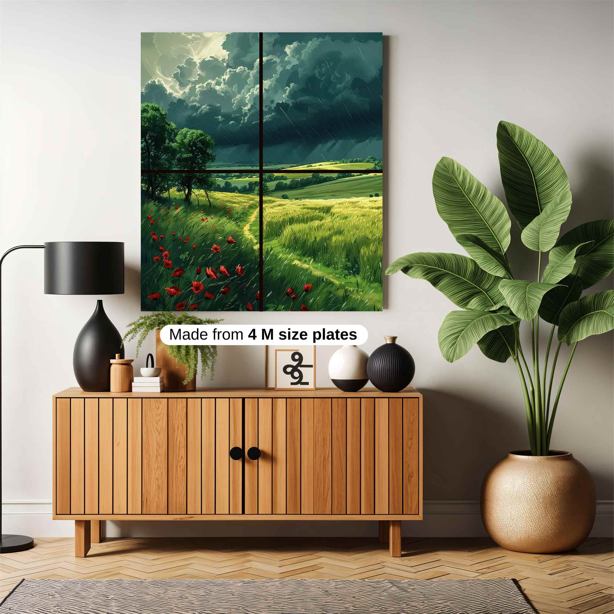 Stormy Serenity Safe Wall Magnetic / M
