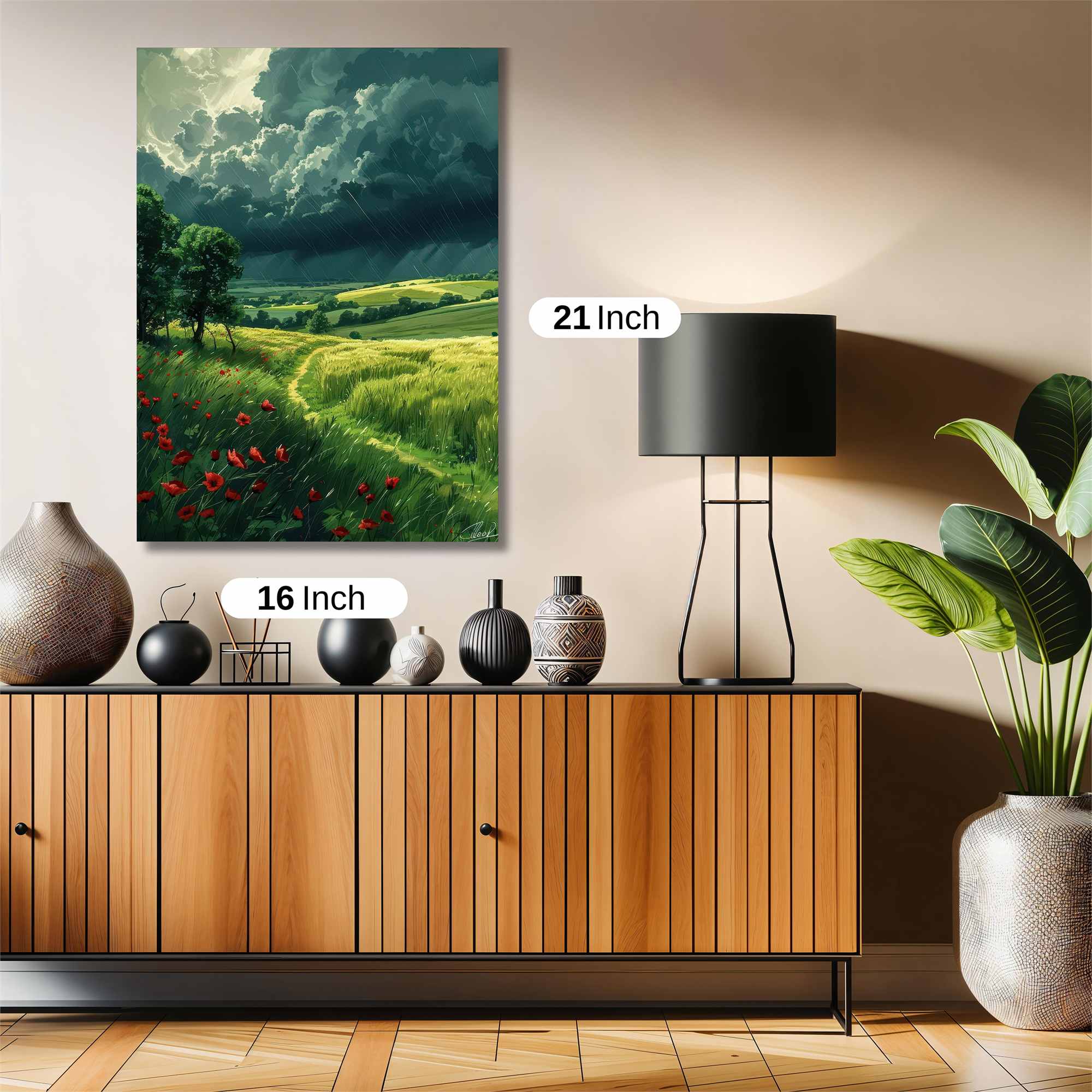 Stormy Serenity Safe Wall Magnetic / M