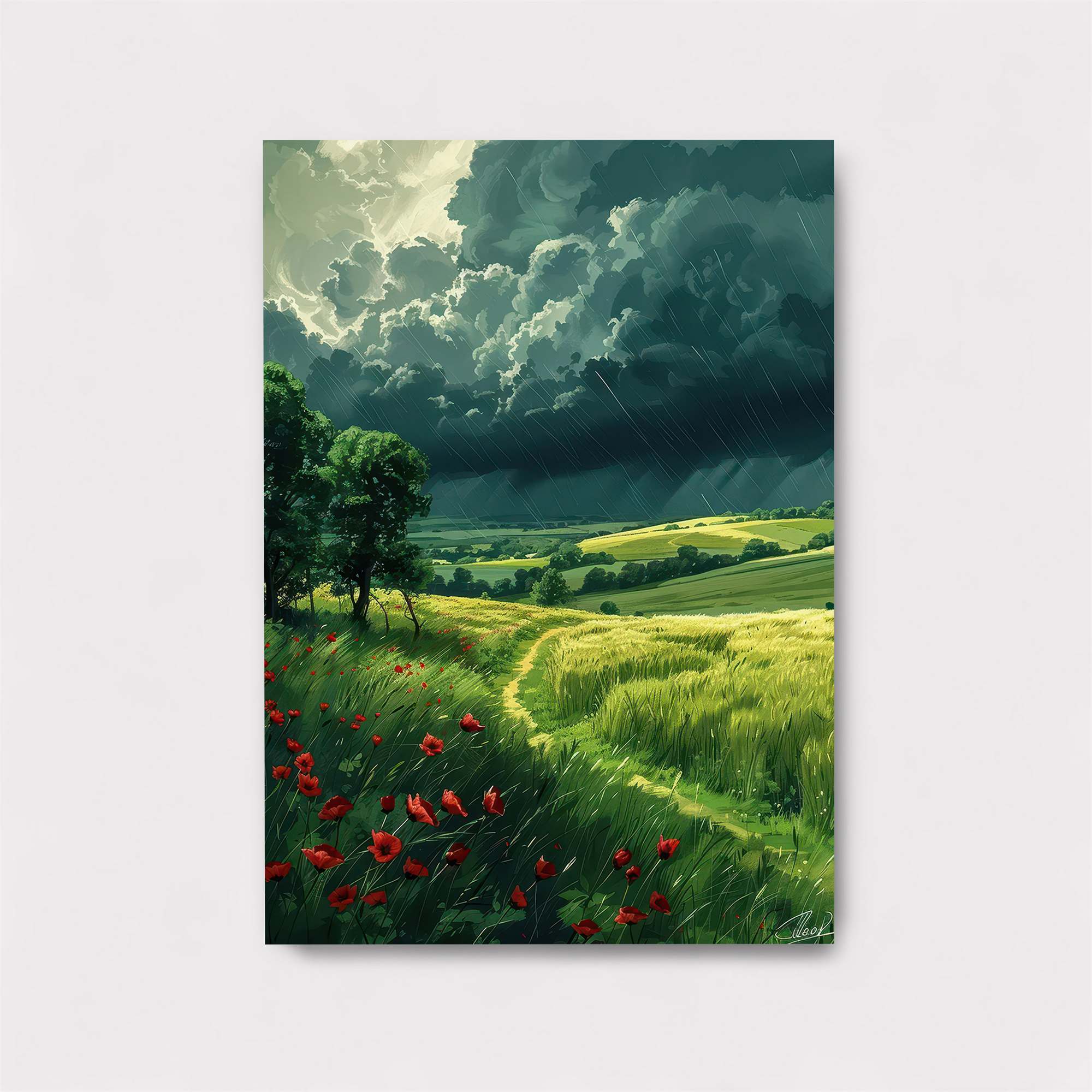 Stormy Serenity Safe Wall Magnetic / M
