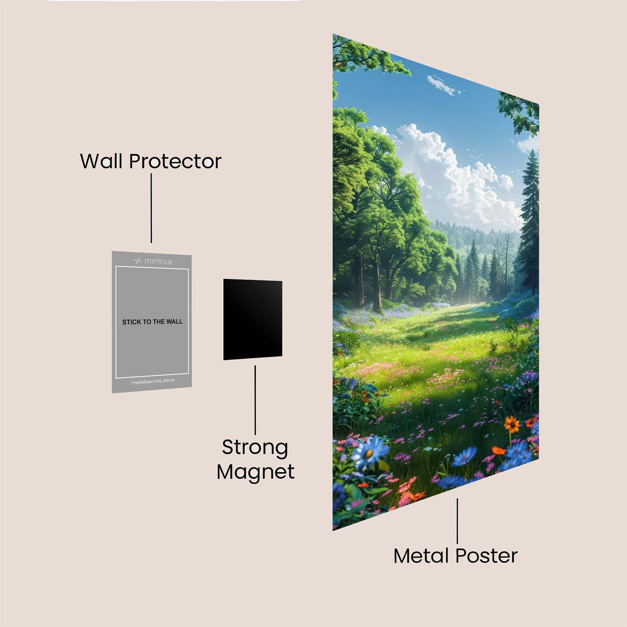 ForestWhisper Safe Wall Magnetic / M