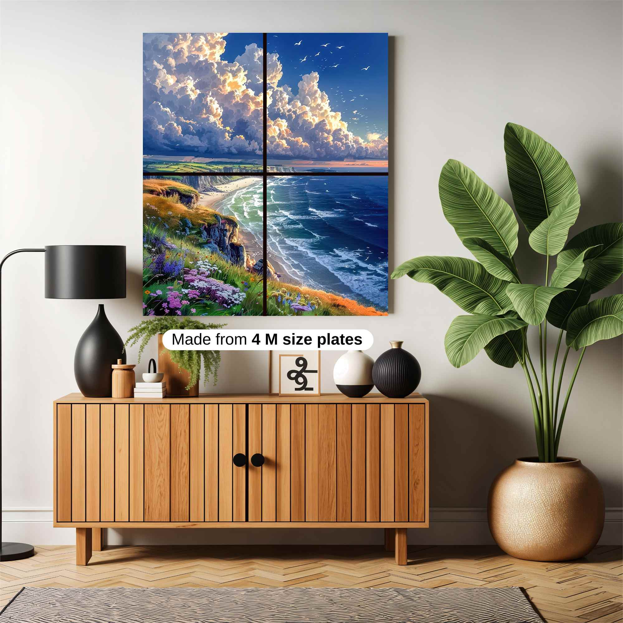 Sunset Serenity Safe Wall Magnetic / M