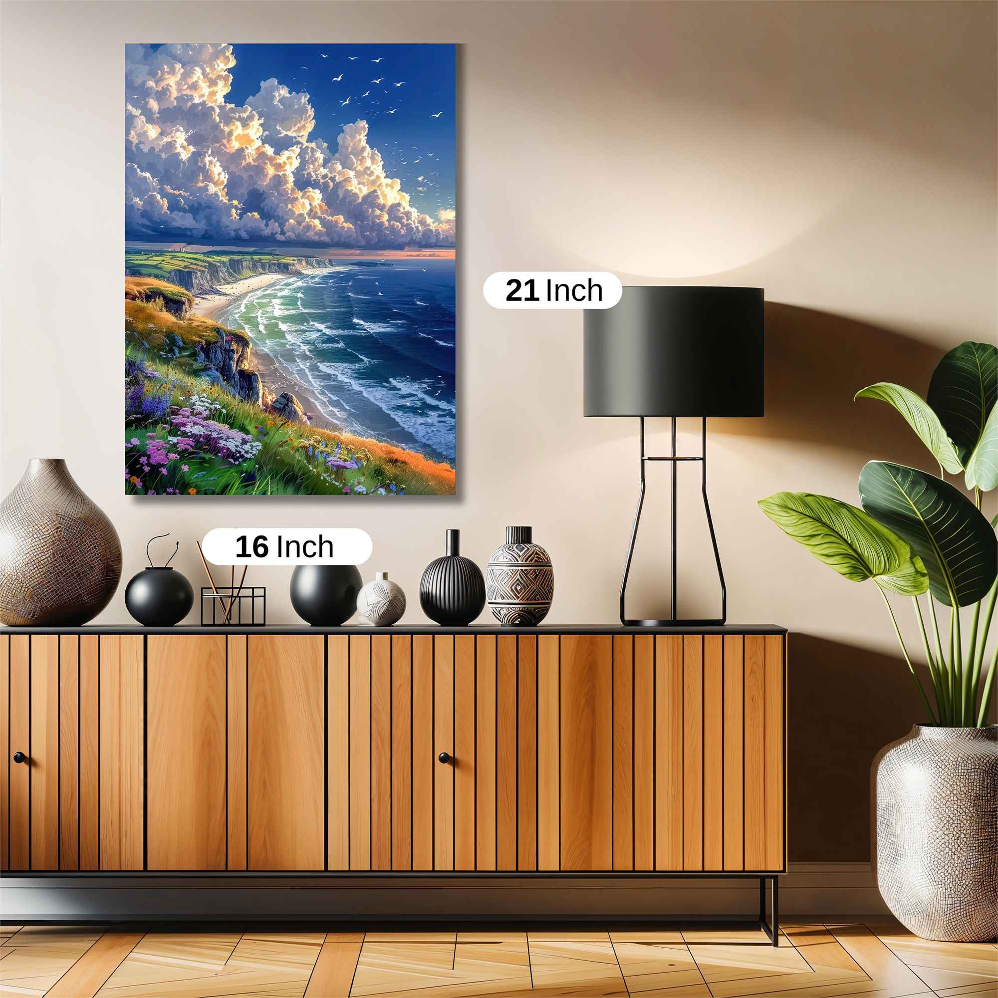 Sunset Serenity Safe Wall Magnetic / M