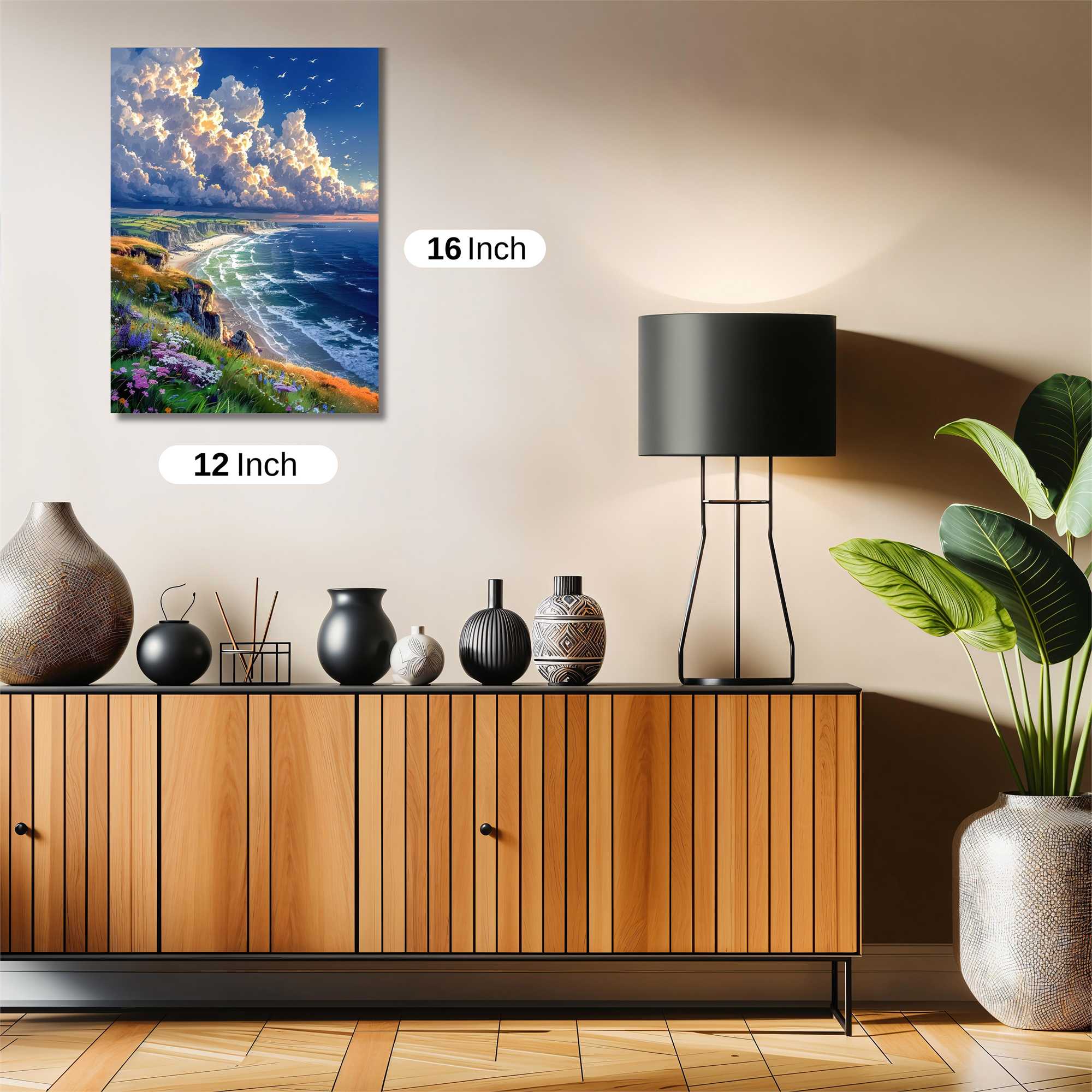 Sunset Serenity Safe Wall Magnetic / M