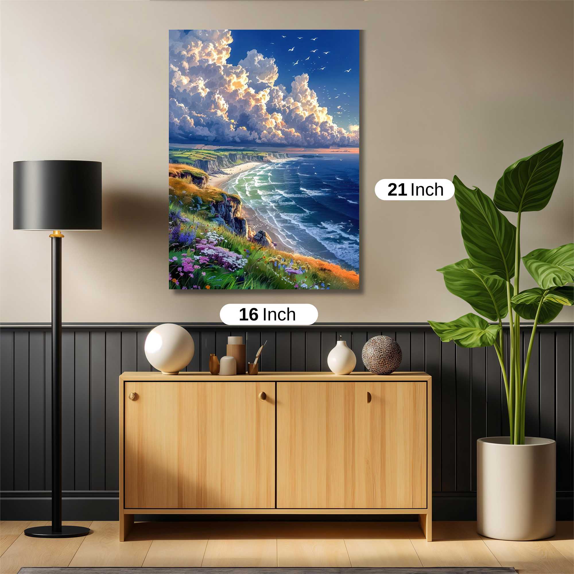Sunset Serenity Safe Wall Magnetic / M