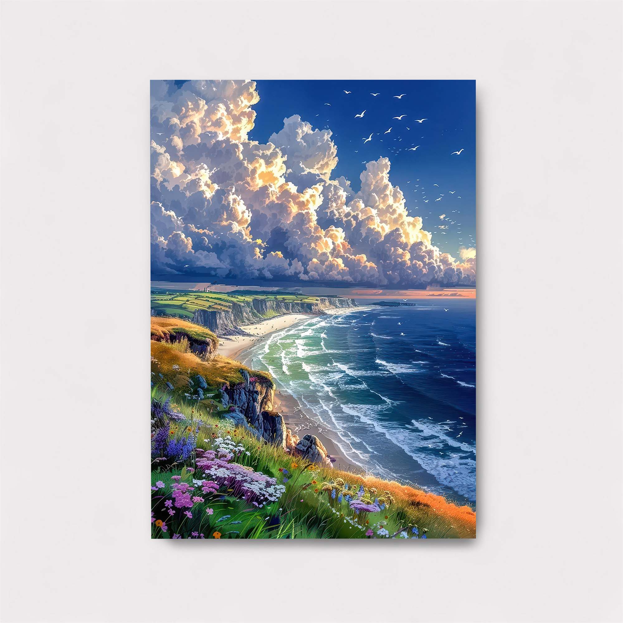 Sunset Serenity Safe Wall Magnetic / M