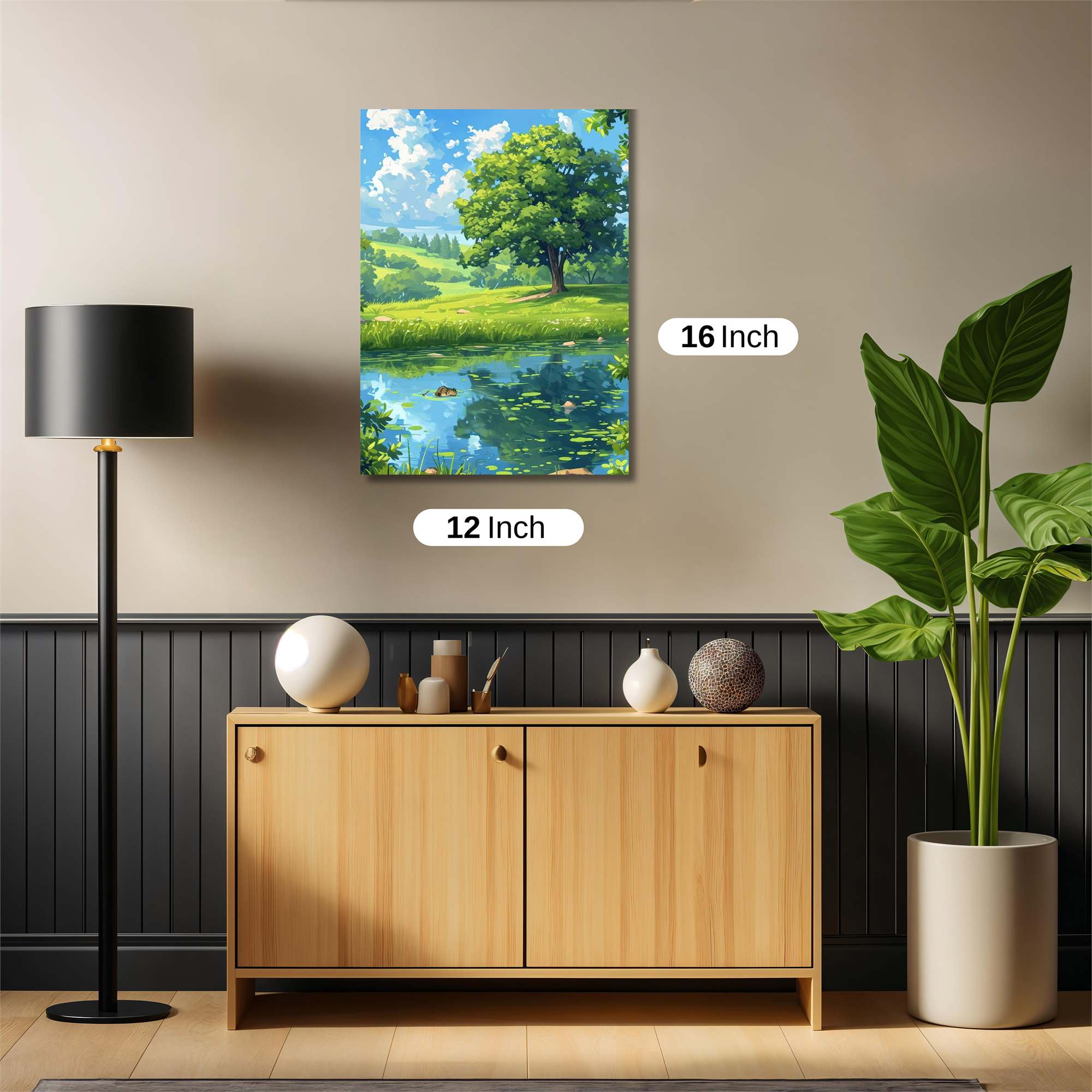 Serenity Tree Safe Wall Magnetic / M