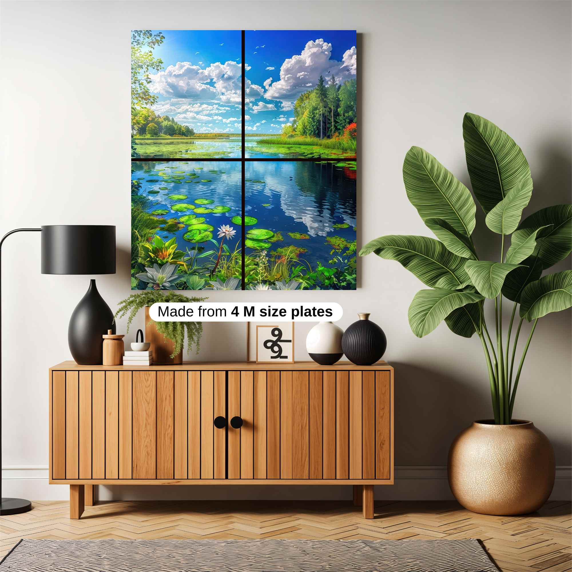 Serenity Lake Safe Wall Magnetic / M