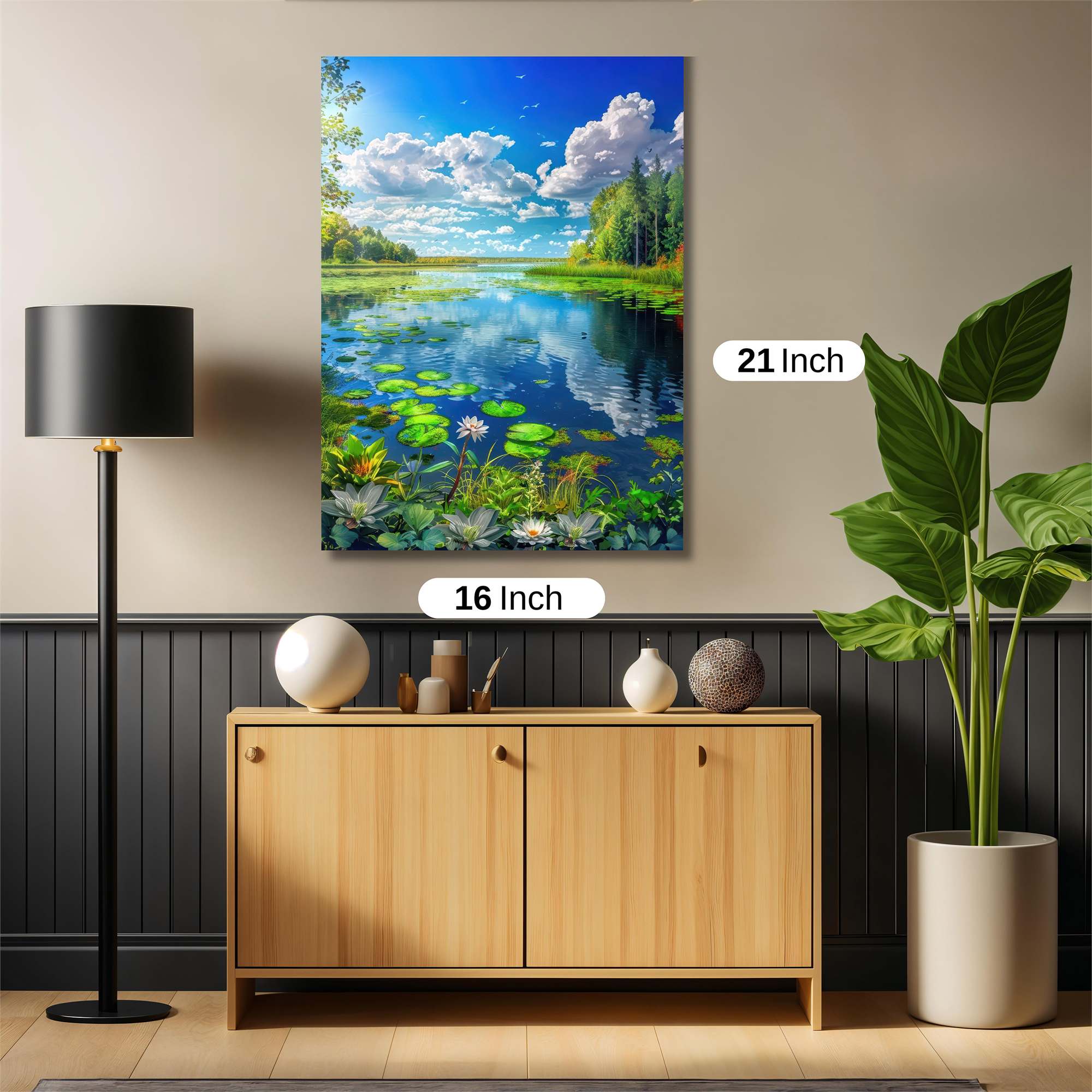 Serenity Lake Safe Wall Magnetic / M