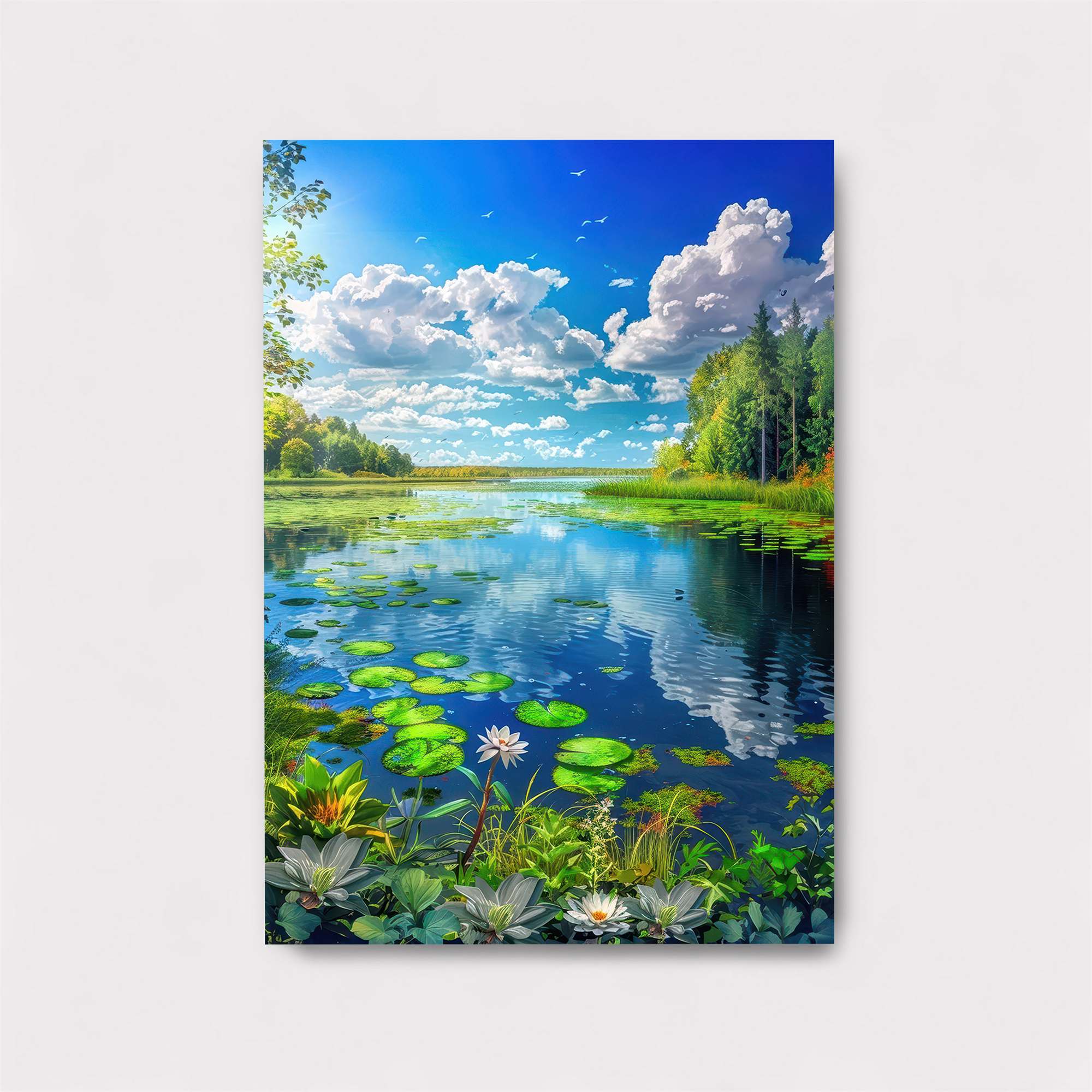 Serenity Lake Safe Wall Magnetic / M