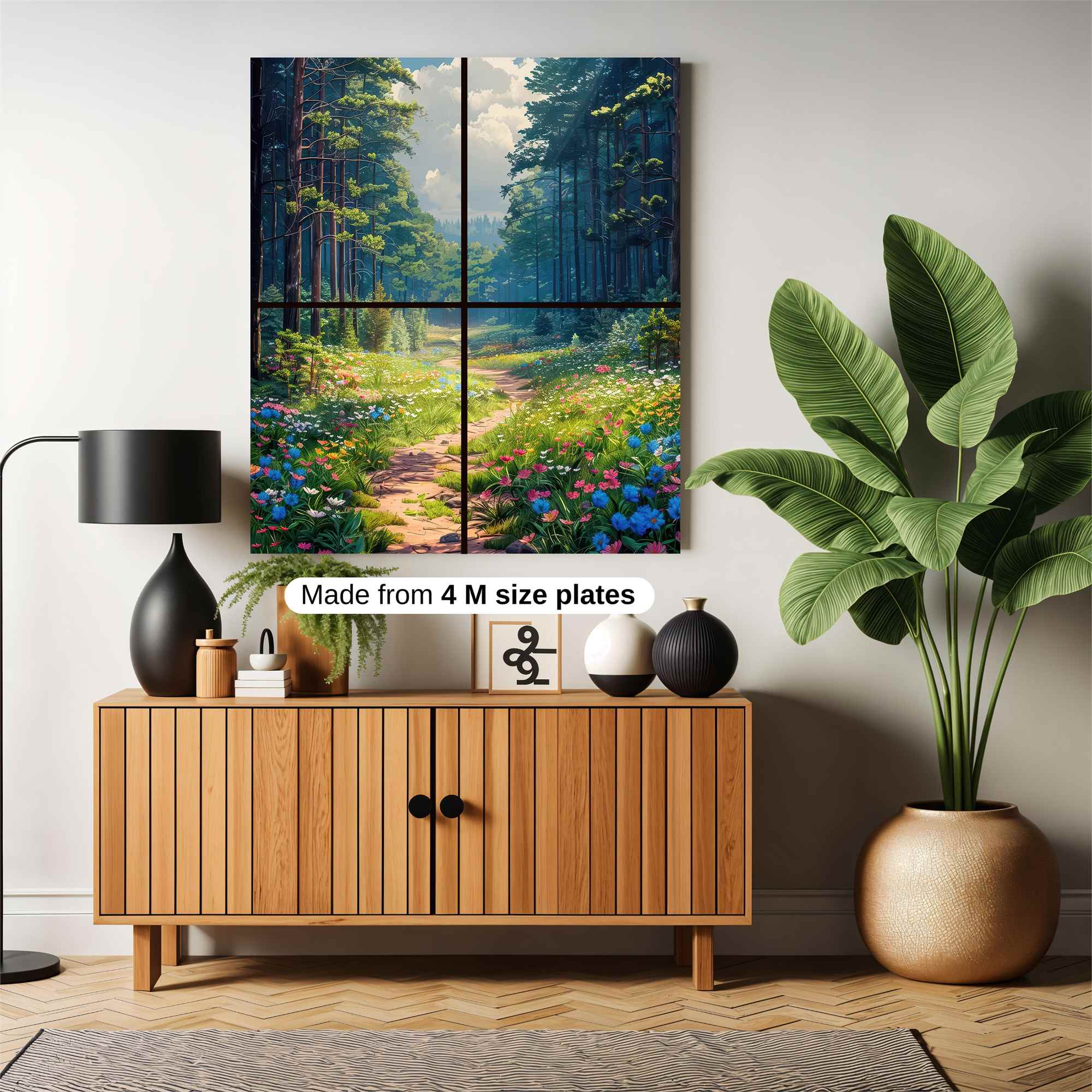 Forest Serenity Safe Wall Magnetic / M